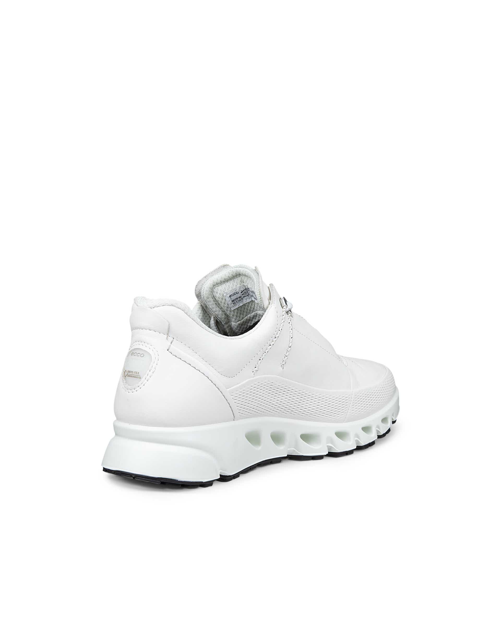 ECCO® Multi-Vent Gore-Tex-iga nahkjalats naistele - Valge - Back