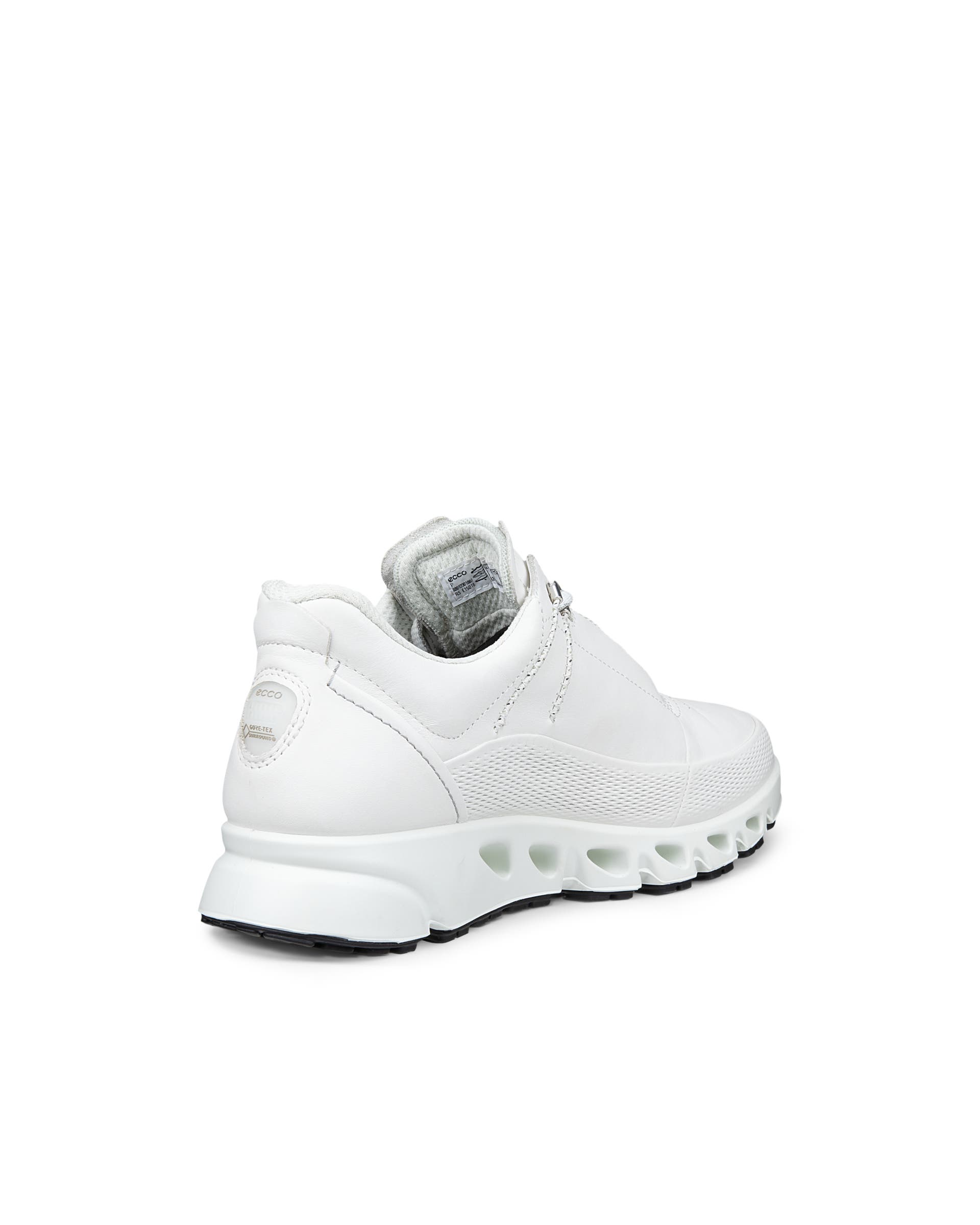 ECCO® Multi-Vent Gore-Tex-sko skinn dam - Vit - Back