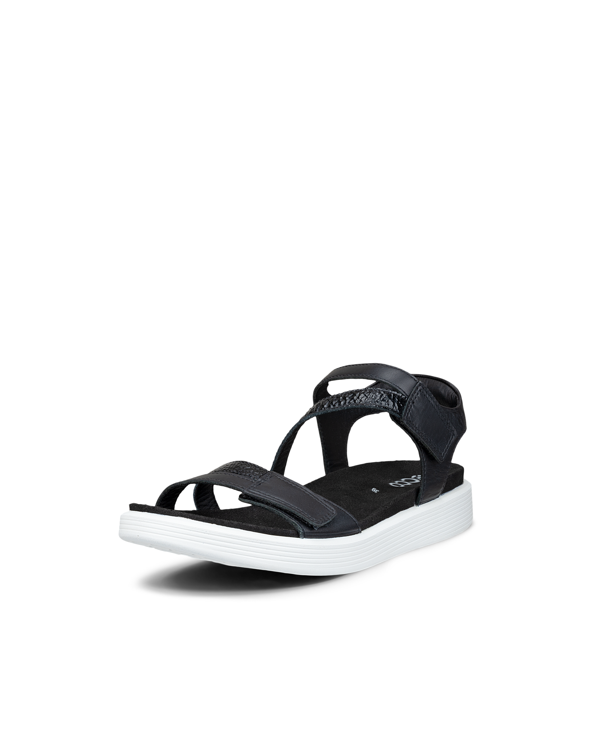 ECCO Soft Sandal — Black