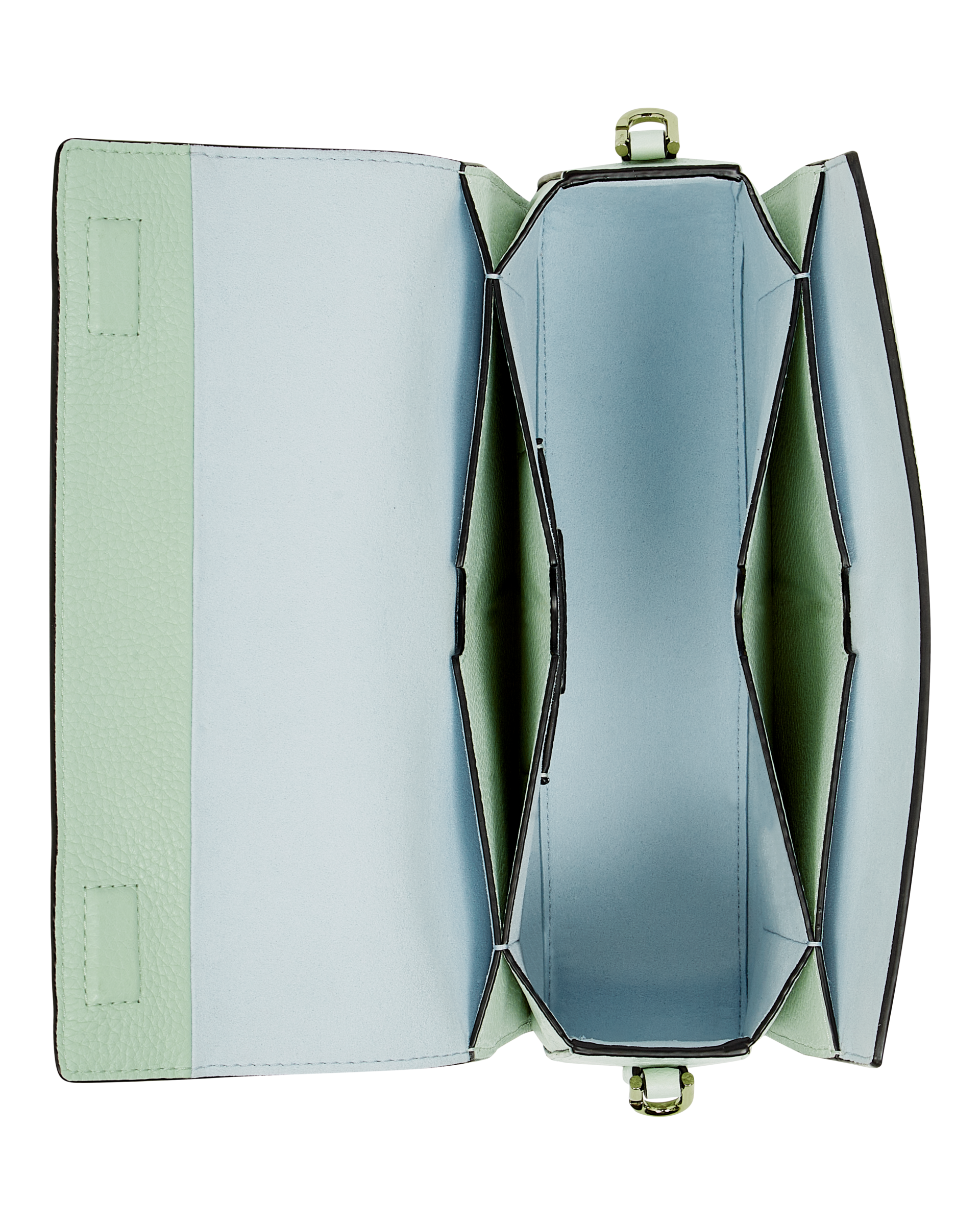 ECCO Pinch Large Pebbled Pop レザーピンチクロスボディバッグ | グリーン ECCO Pinch Large Pebbled Pop レザーピンチクロスボディバッグ | グリーン