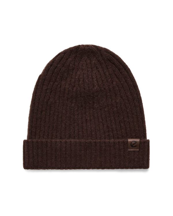 ECCO Women Classic Fine Beanie — Brown