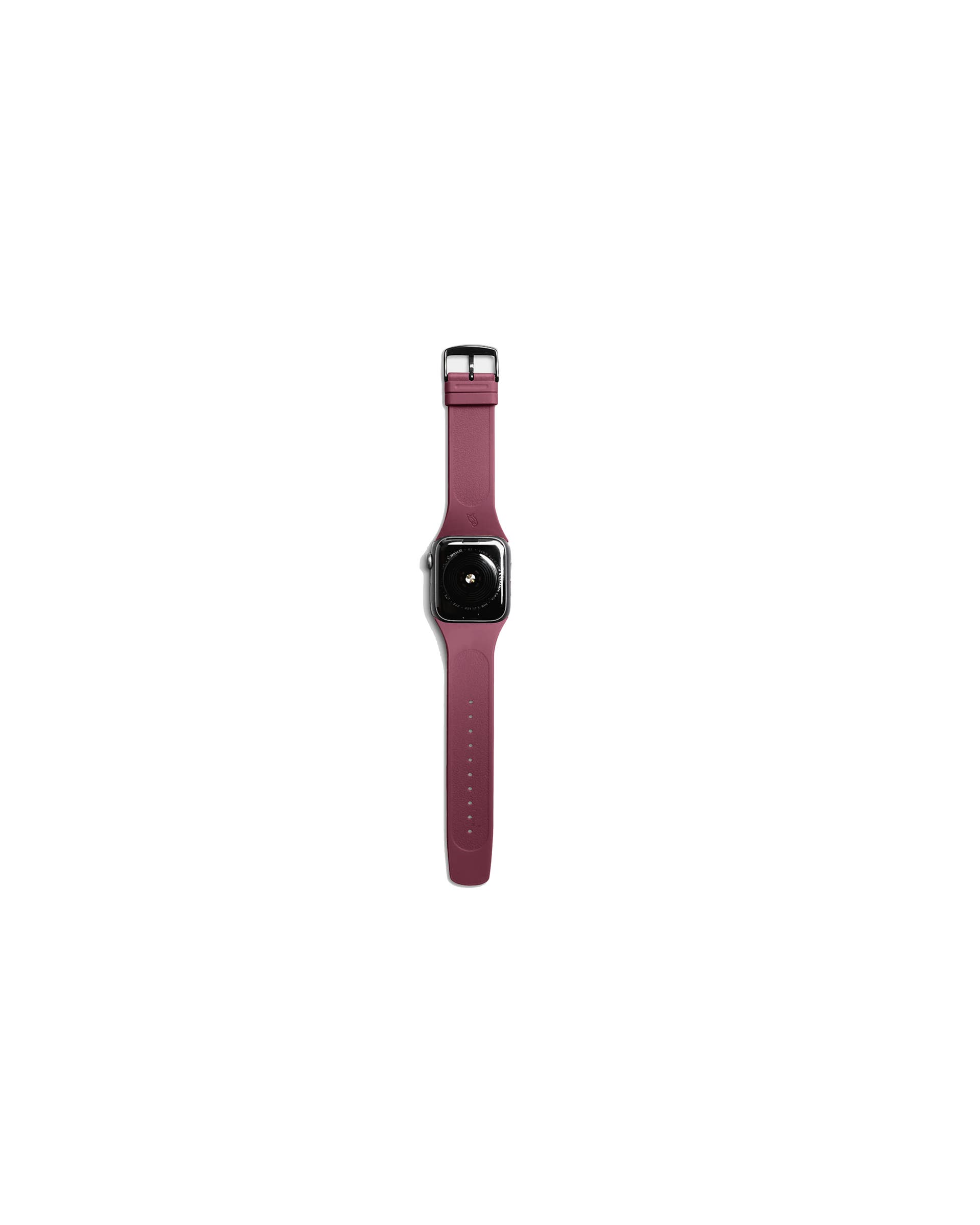 ECCO X Bellroy Smart Watch Strap 42-49mm レザースマートウォッチストラップ - レッド - Back