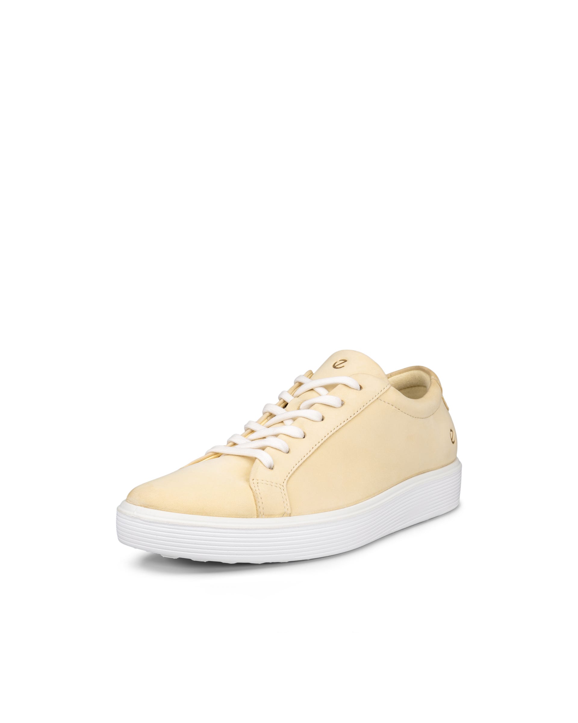 ECCO® Soft 60 baskets en nubuck pour femme - Jaune - Main