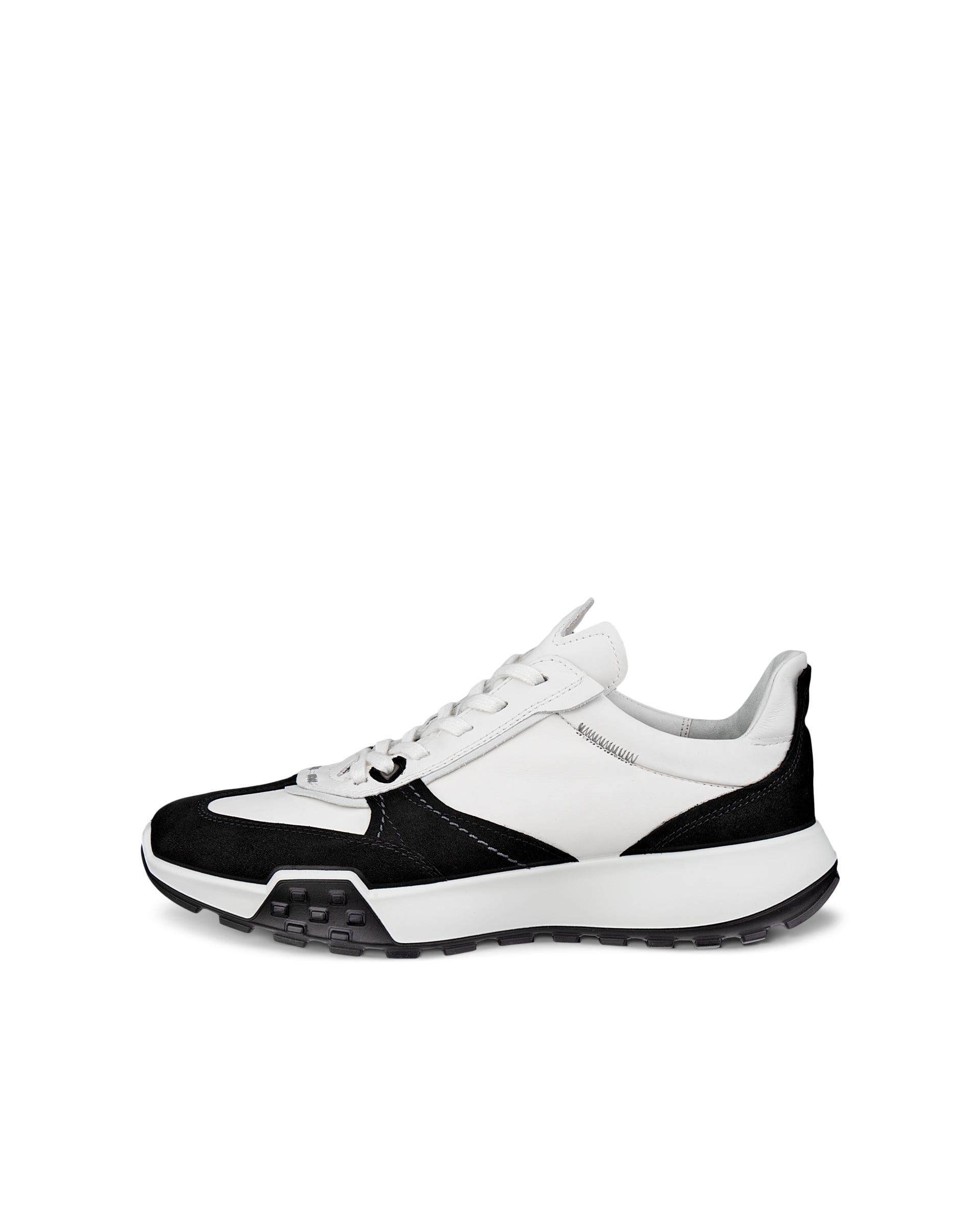 Miesten ECCO® Retro Sneaker nahka tennari - Monivärinen - Outside