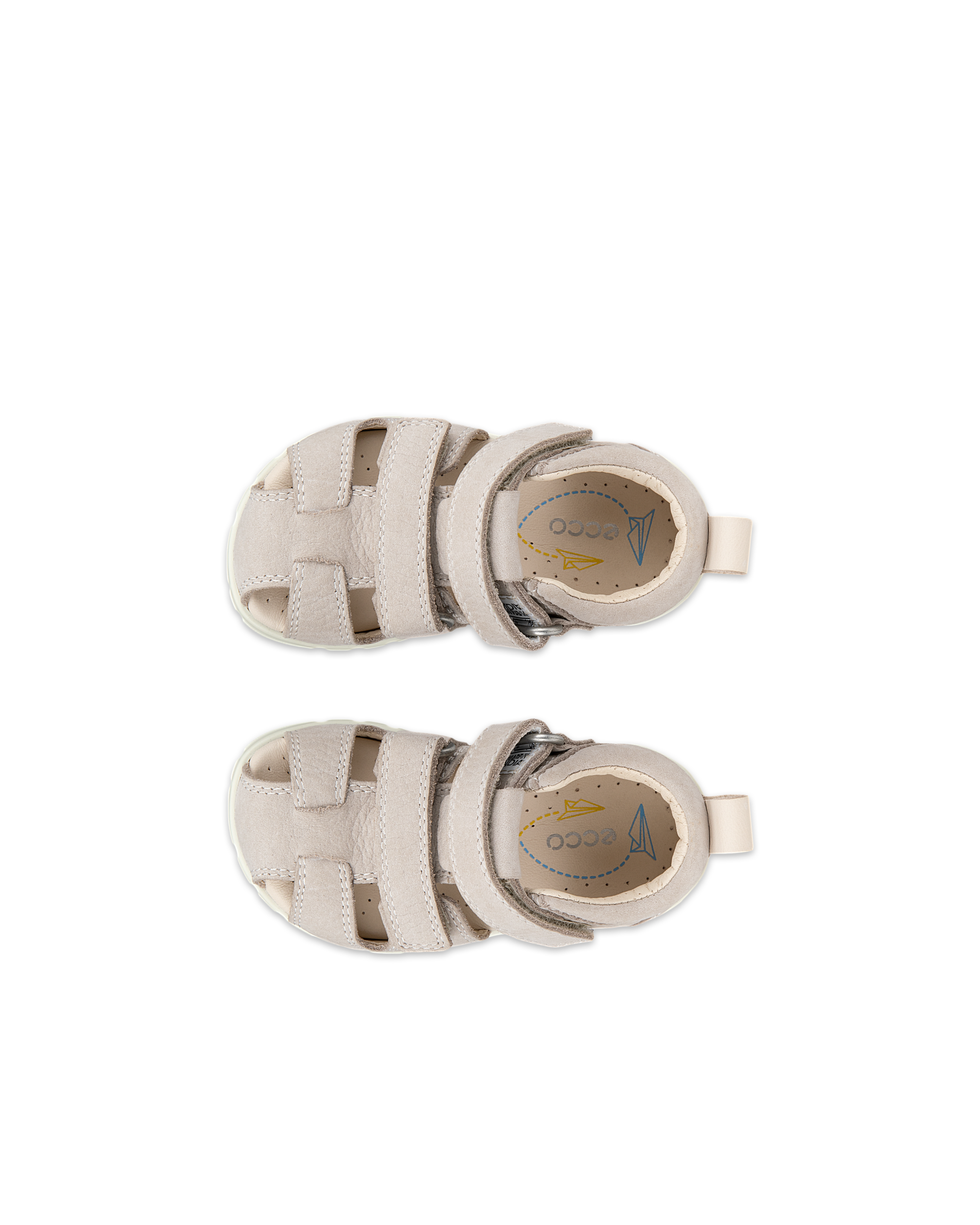 ECCO MINI STRIDE SANDAL — Grey