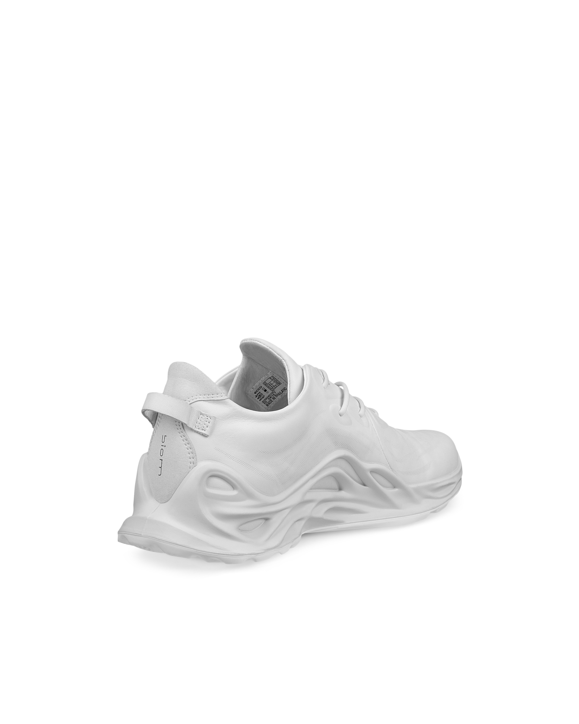 ECCO® Biom Infinite sneakers i læder til herrer - Hvid - Back