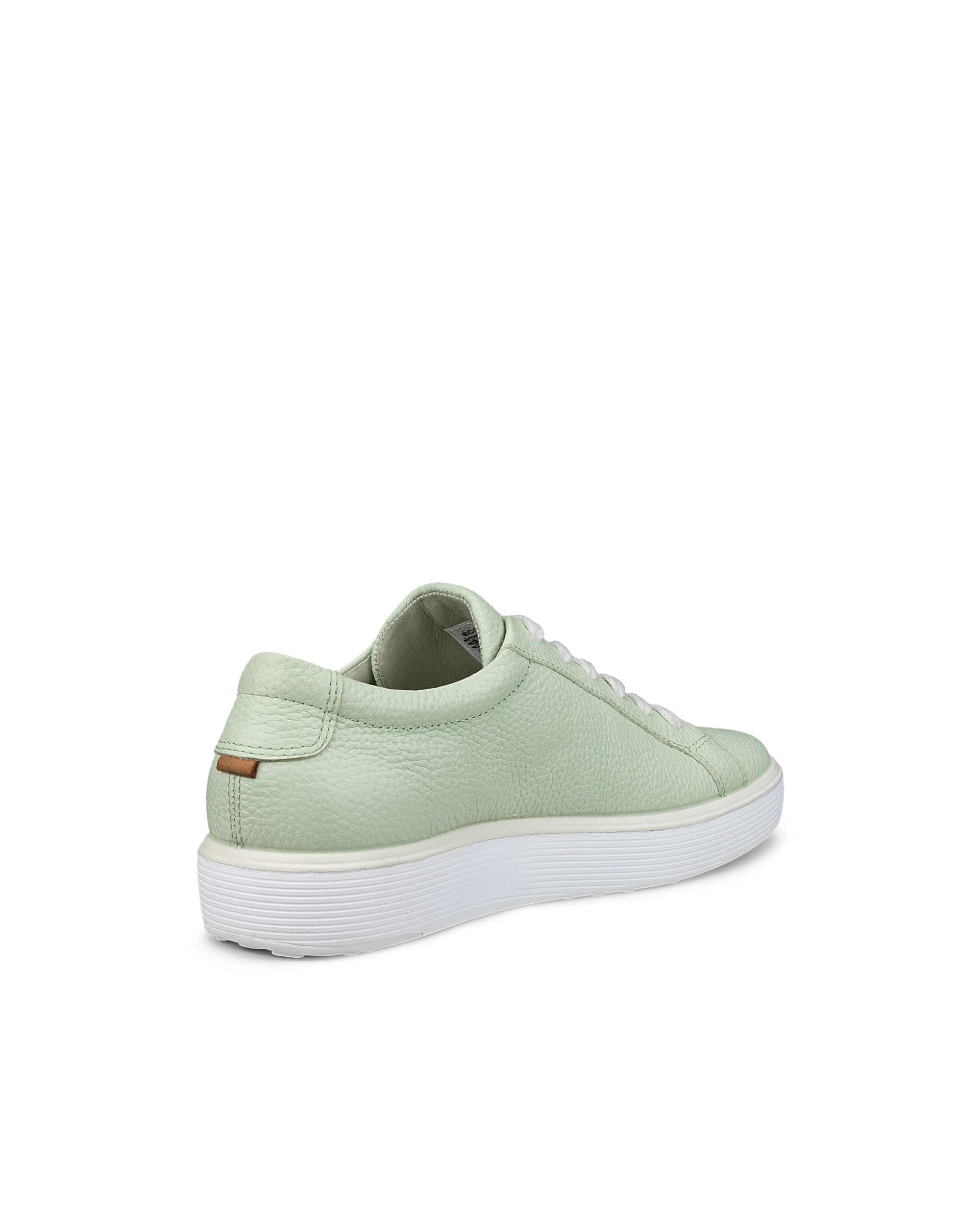ECCO SOFT 60 WOMENS SNEAKER  ウィメンズ レザースニーカー - グリーン - Back