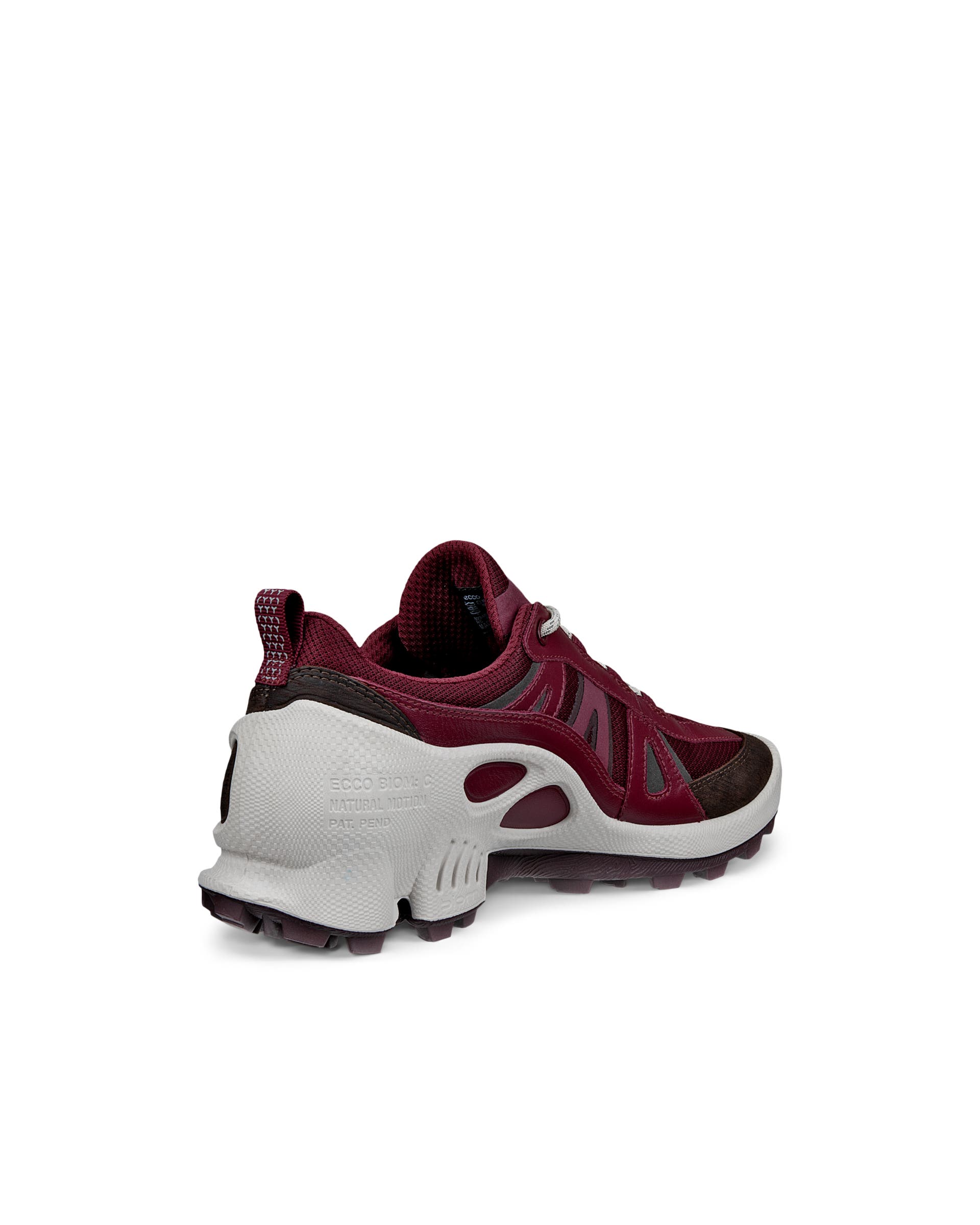 Ženski Gore-Tex ležerni čevlji iz tkanine ECCO® BIOM C-TRAIL - Rdeča - Back