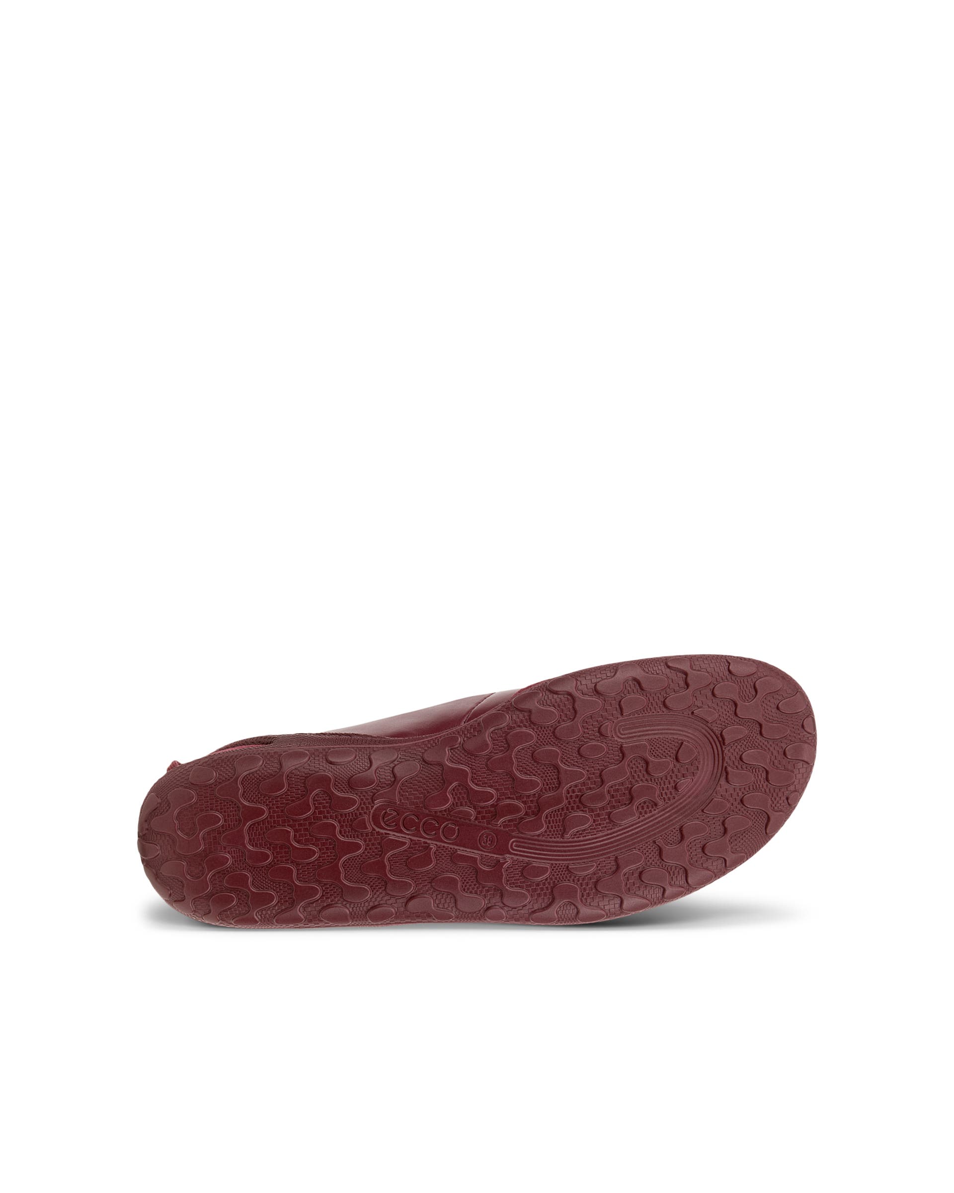 ECCO® BIOM LITE ballerines en cuir pour femme - Rouge - Sole