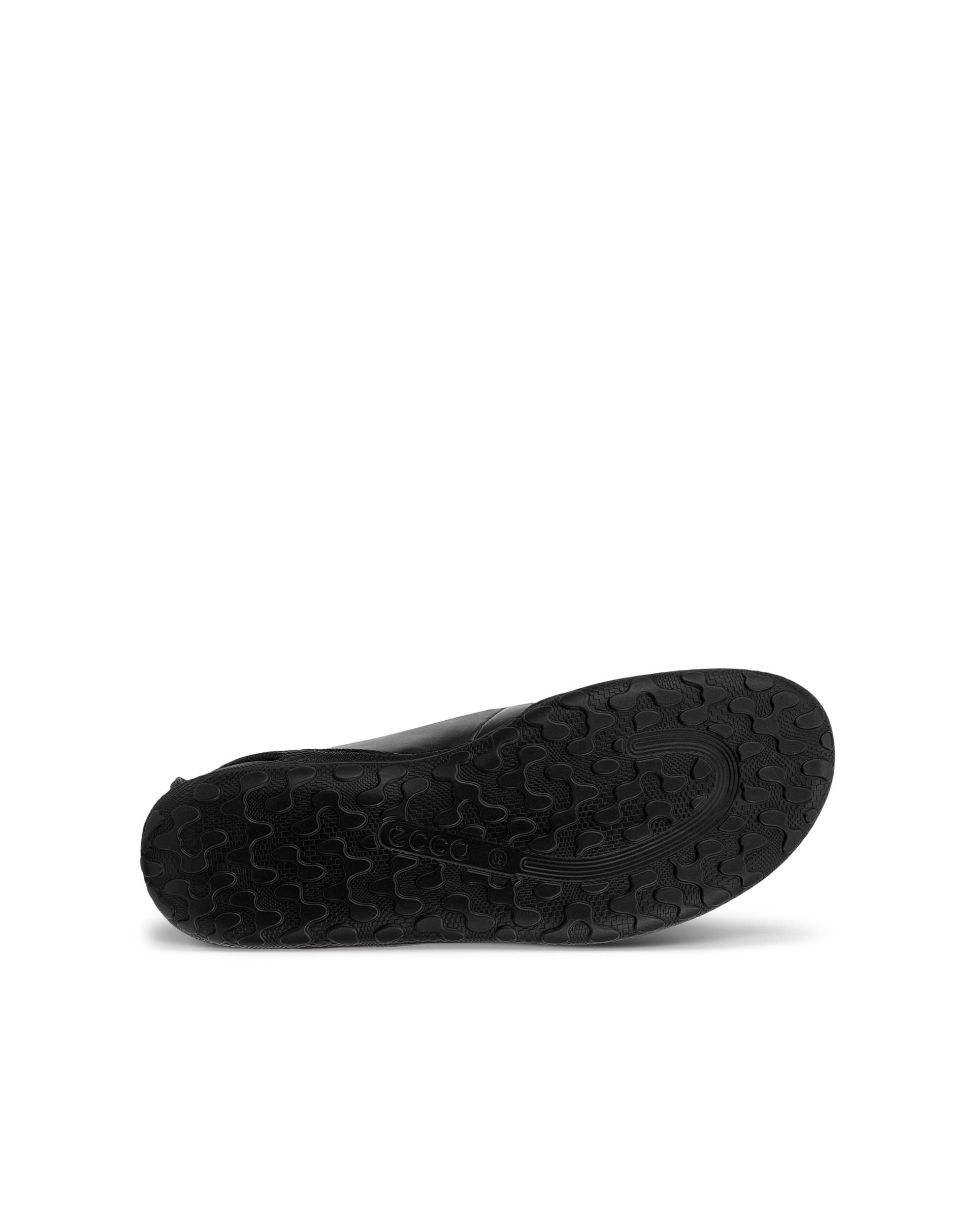 Women's ECCO® BIOM LITE Leather Ballerina - Black - Sole