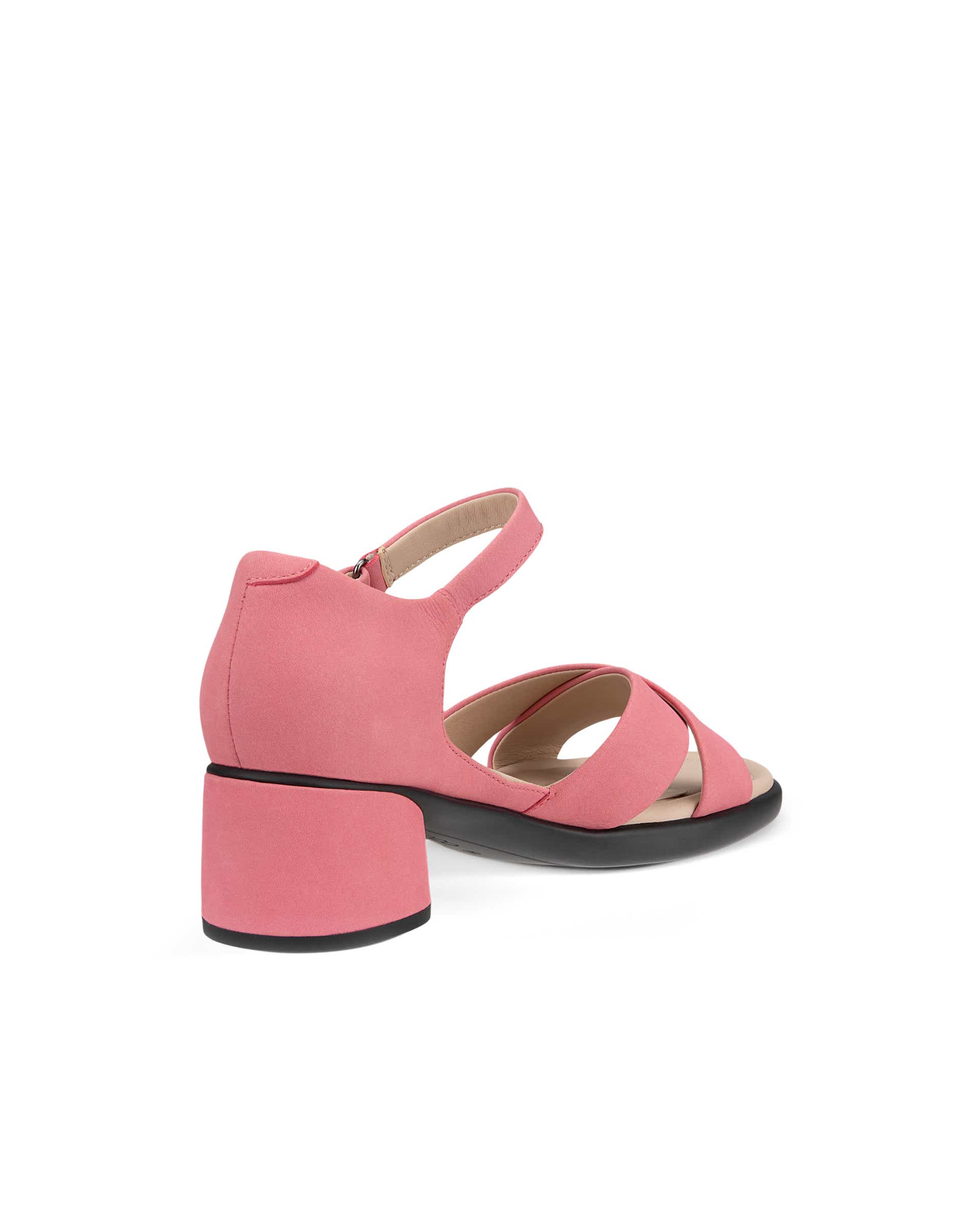 ECCO® Sculpted Sandal LX 35 højhælet sandaler i nubuck til damer - Pink - Back