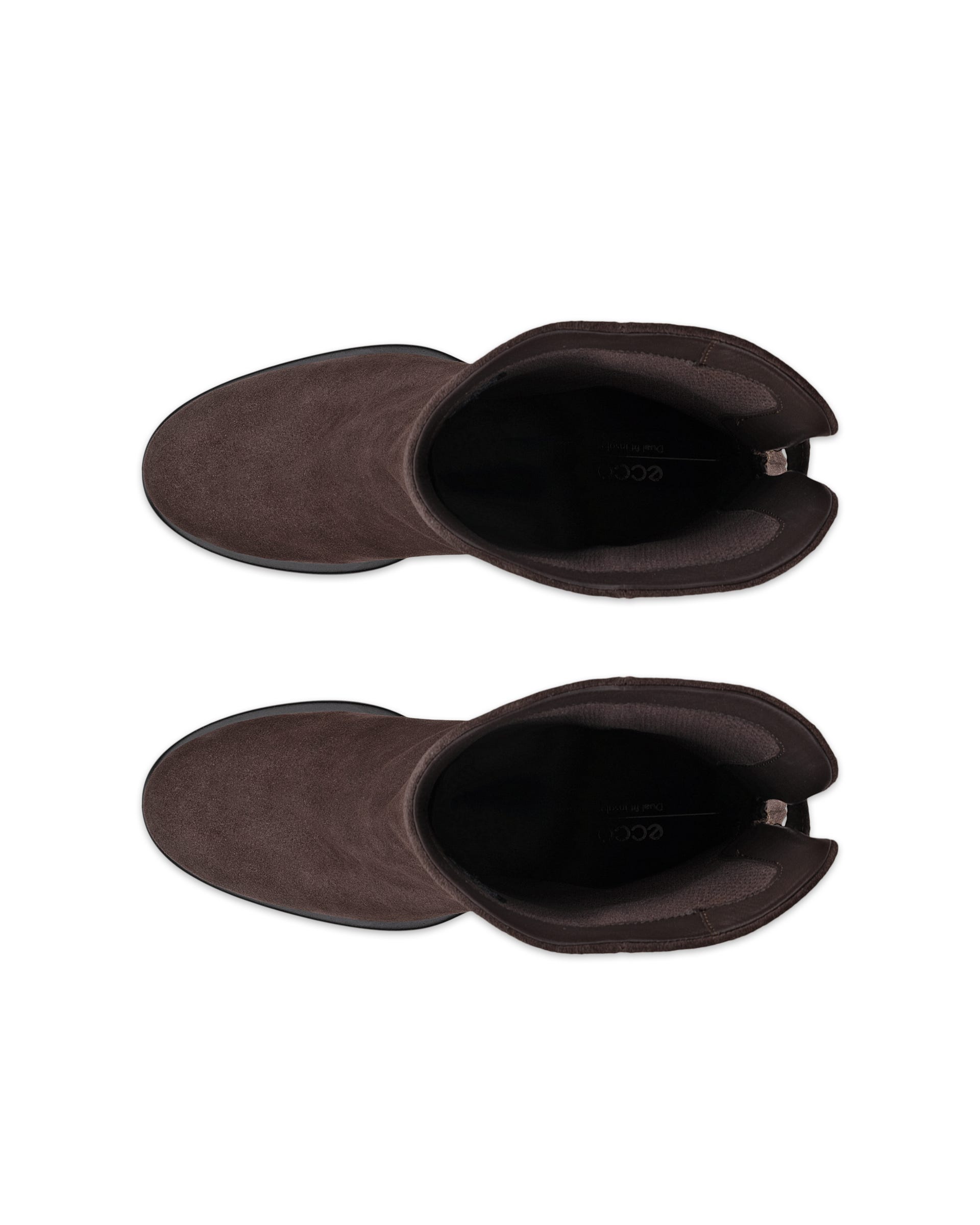 ECCO SCULPTED LX 55 Women ウィメンズ レザーブーツ - ブラウン - Top left pair