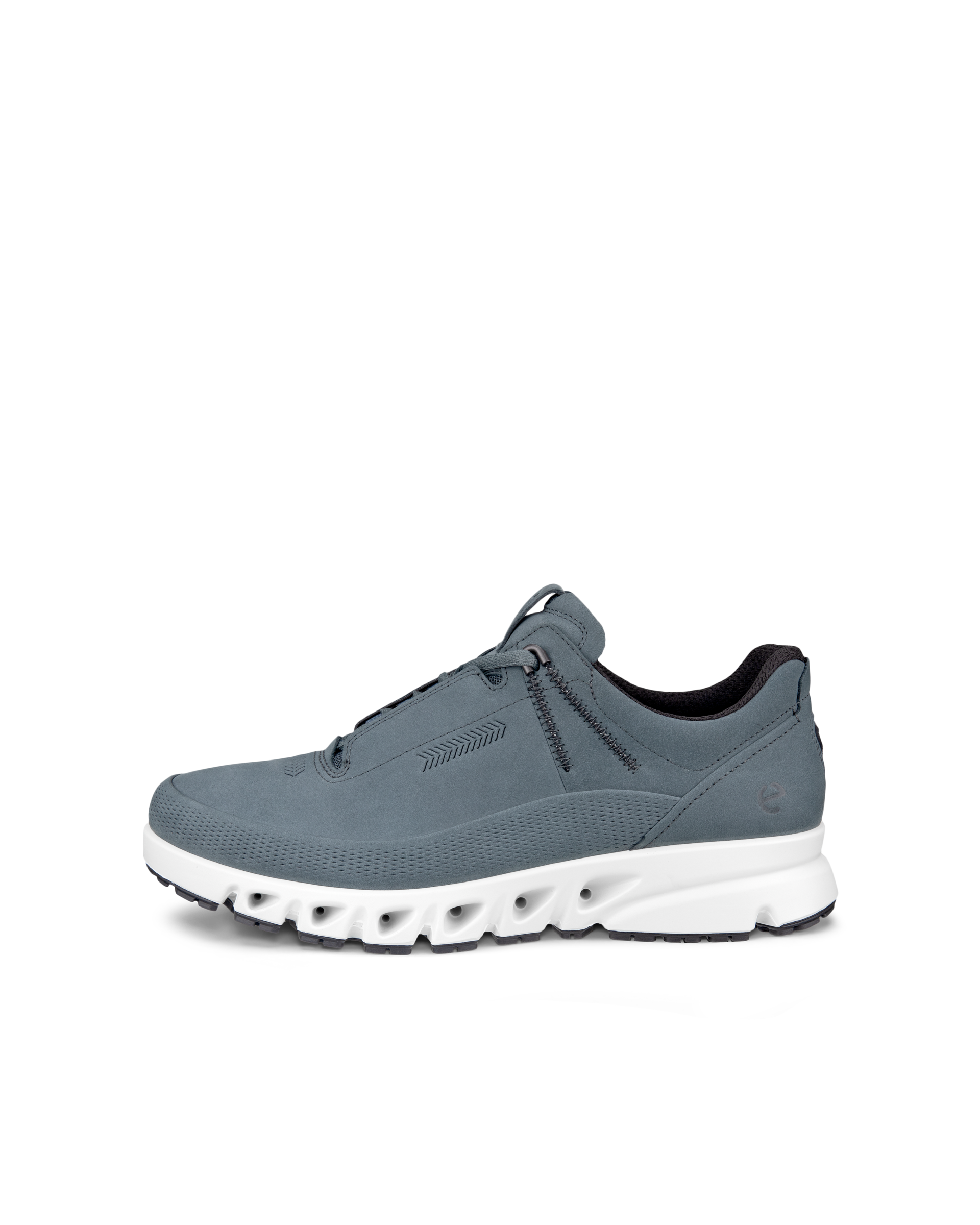 ECCO Multi Vent Low メンズ レザーGore-Texアウトドアスニーカー - ブルー - Outside