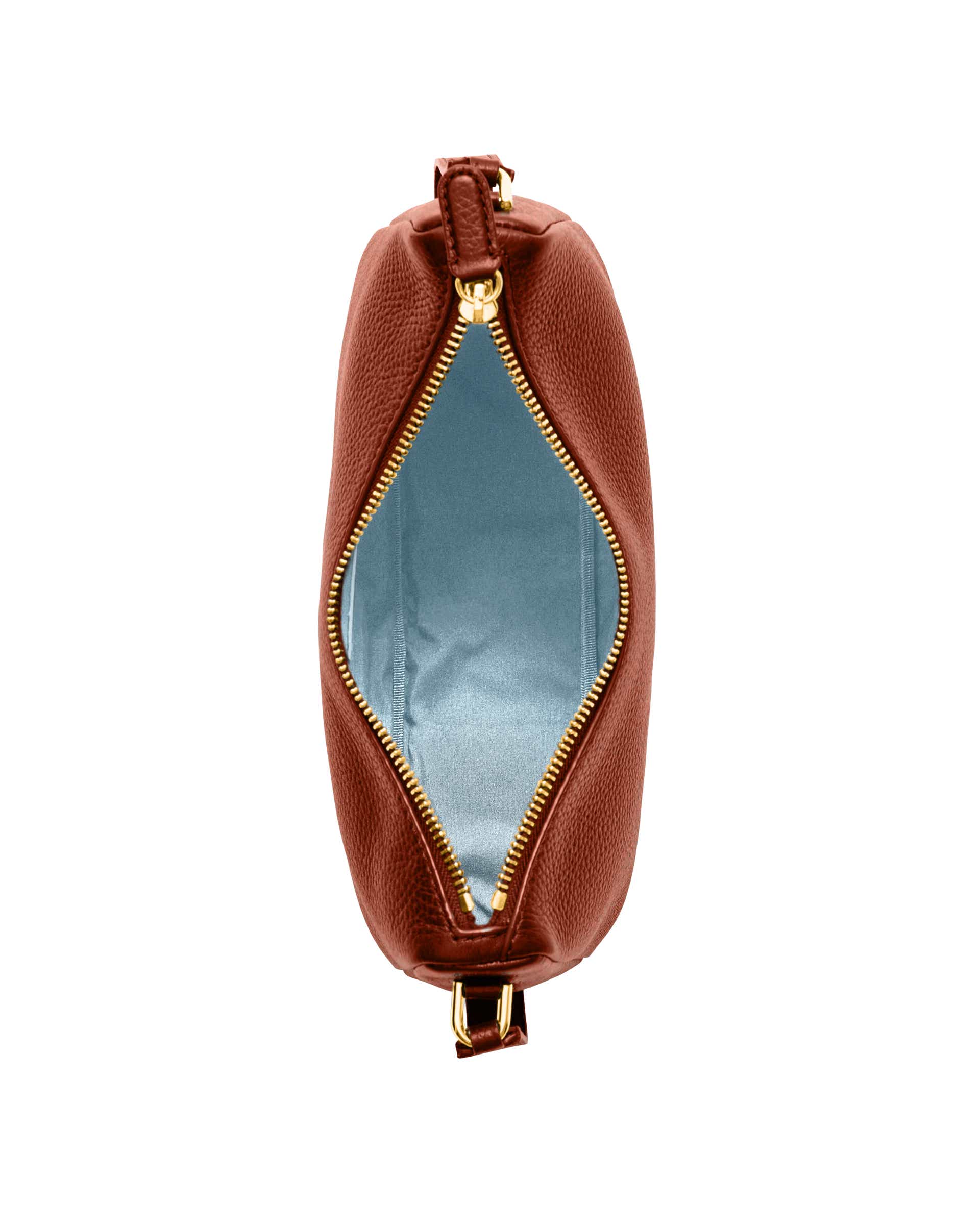 ECCO® Essential skuldertaske i læder - Brun - Birdeye