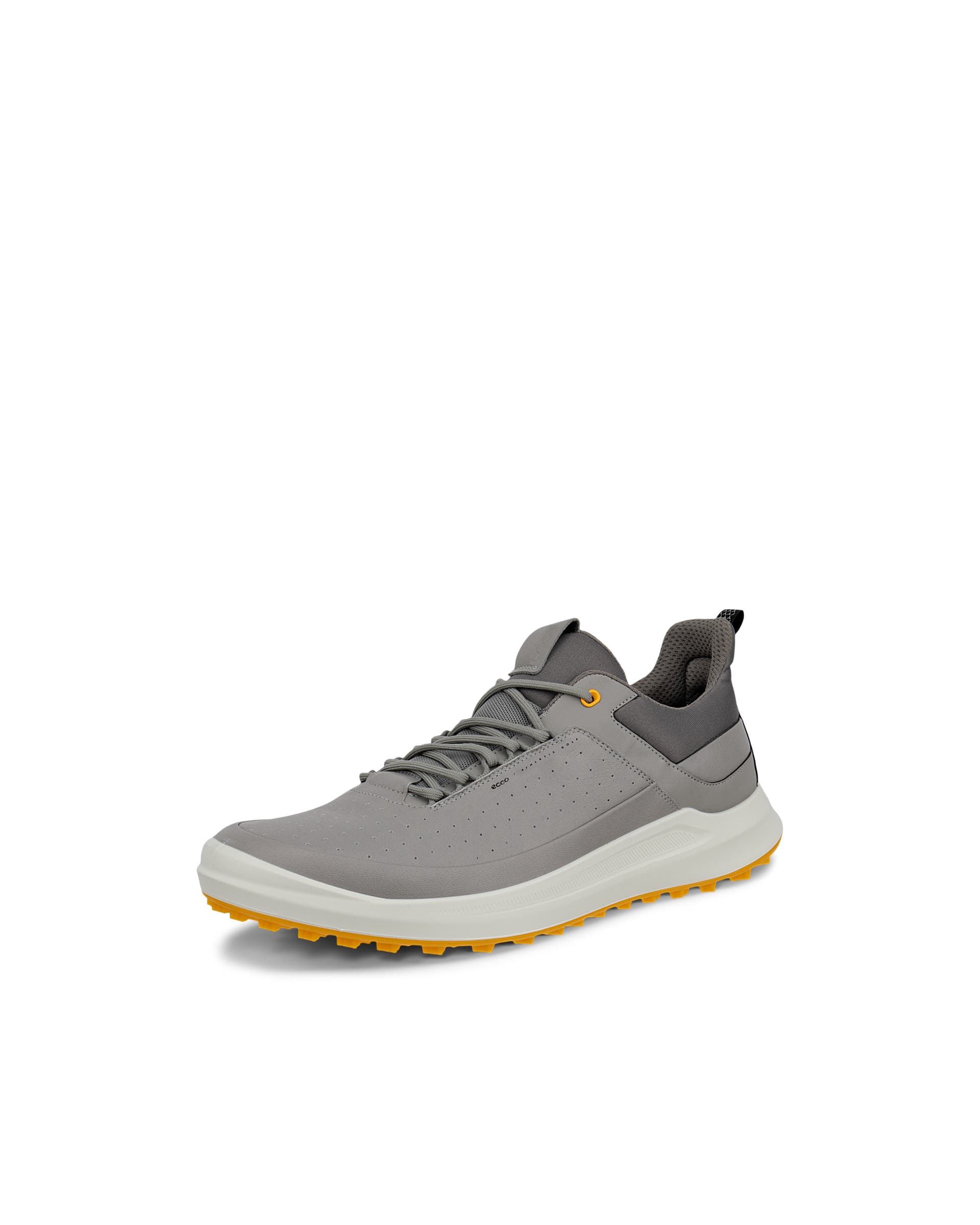 Men's ECCO® Golf Core Leather Golf Shoe | Gray