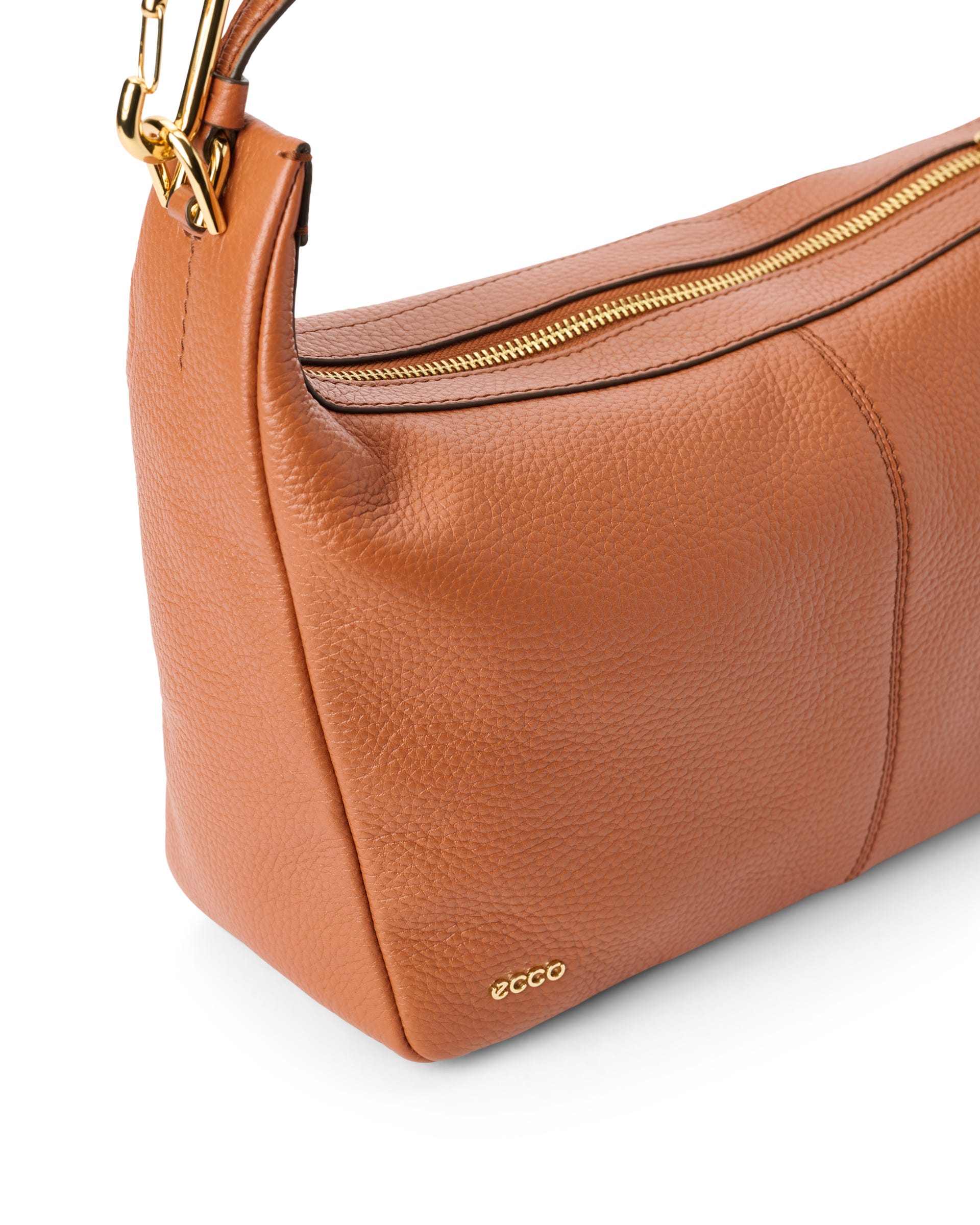 ECCO® Hobo bőr hobo táska - Barna - Detail-2