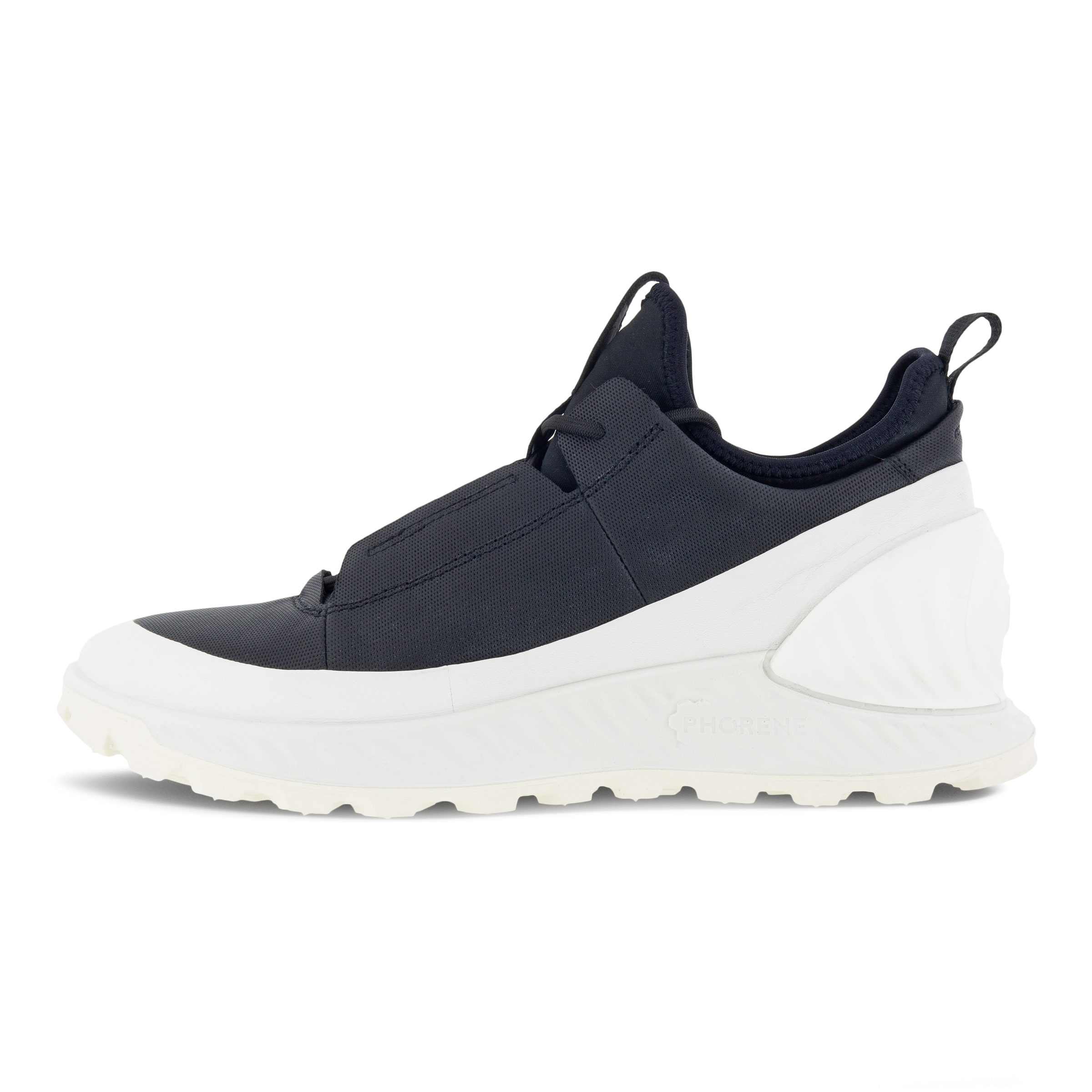 ECCO Exostrike Low メンズ レザースニーカー | ブラック