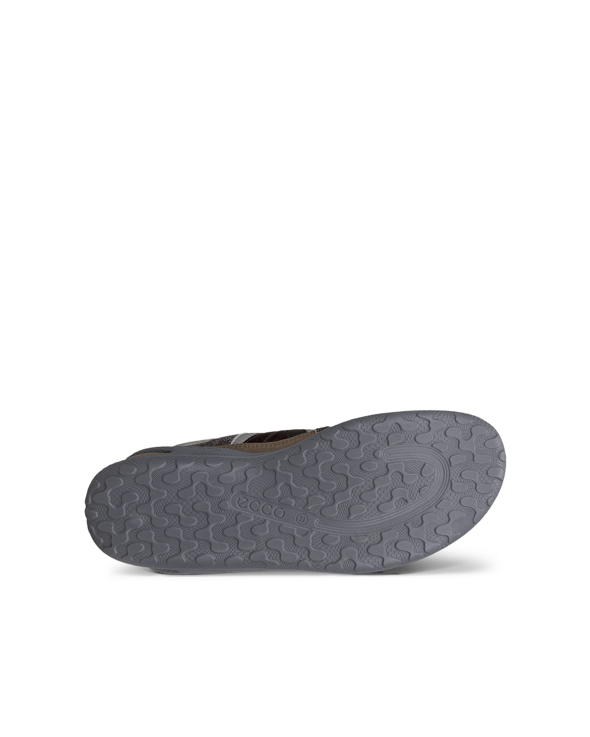 ECCO® BIOM Lite baskets de plein air en cuir pour femme - Gris - Sole