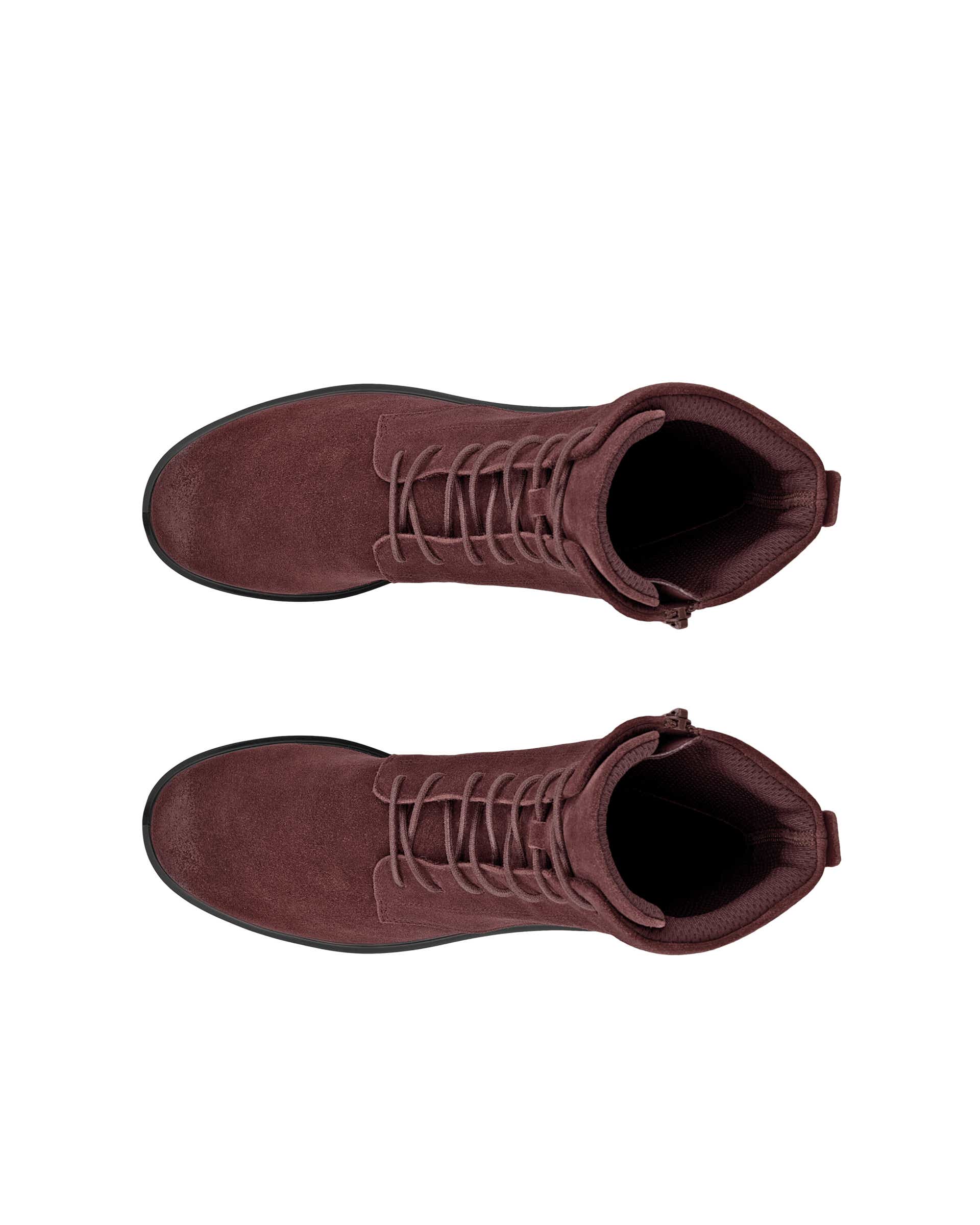 ECCO Metropole Vienna Women ウィメンズ レザーブーツ - ブラウン - Top left pair