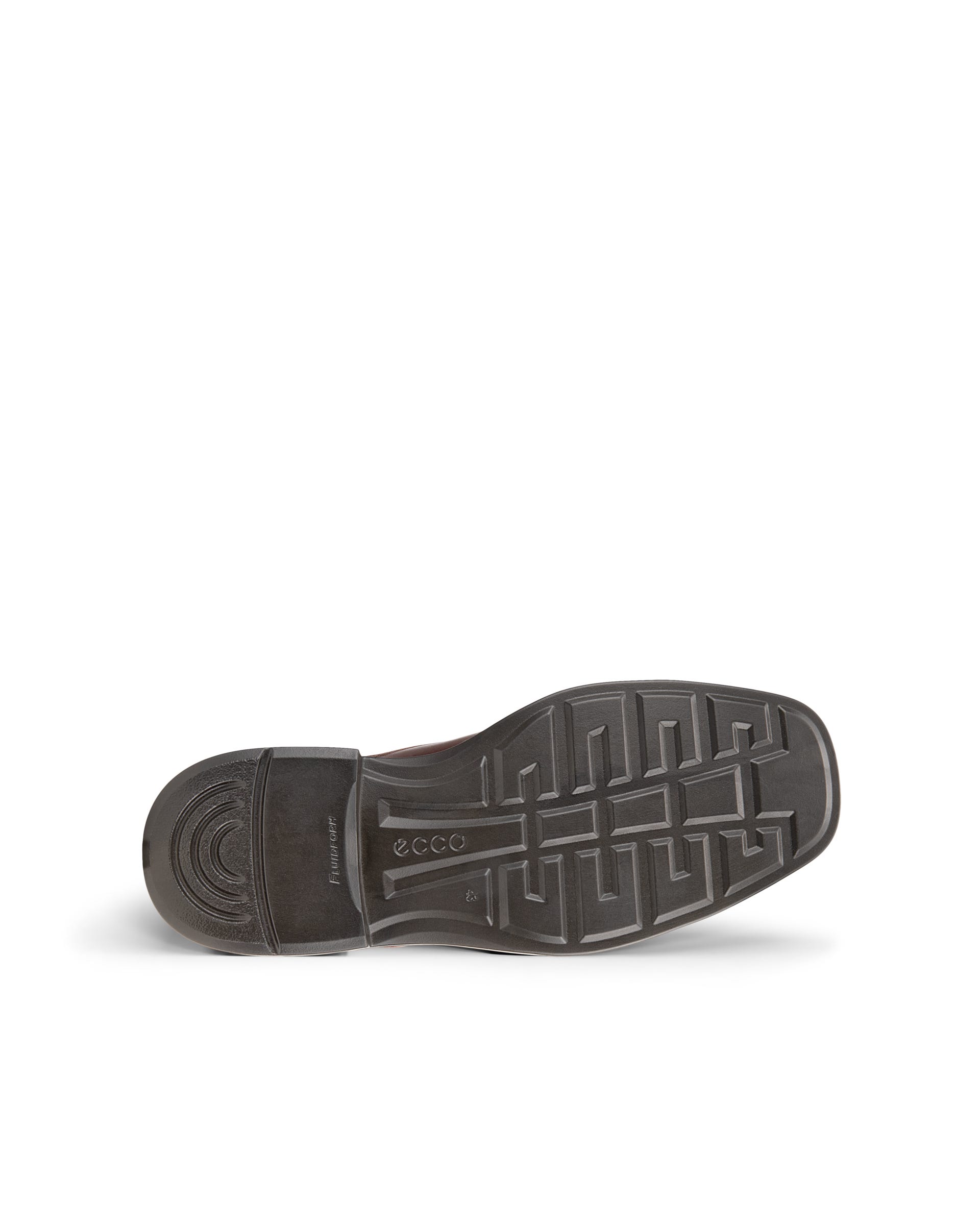 ECCO® Helsinki 2 derbies bike-toe nubuck pour homme - Brun - Sole