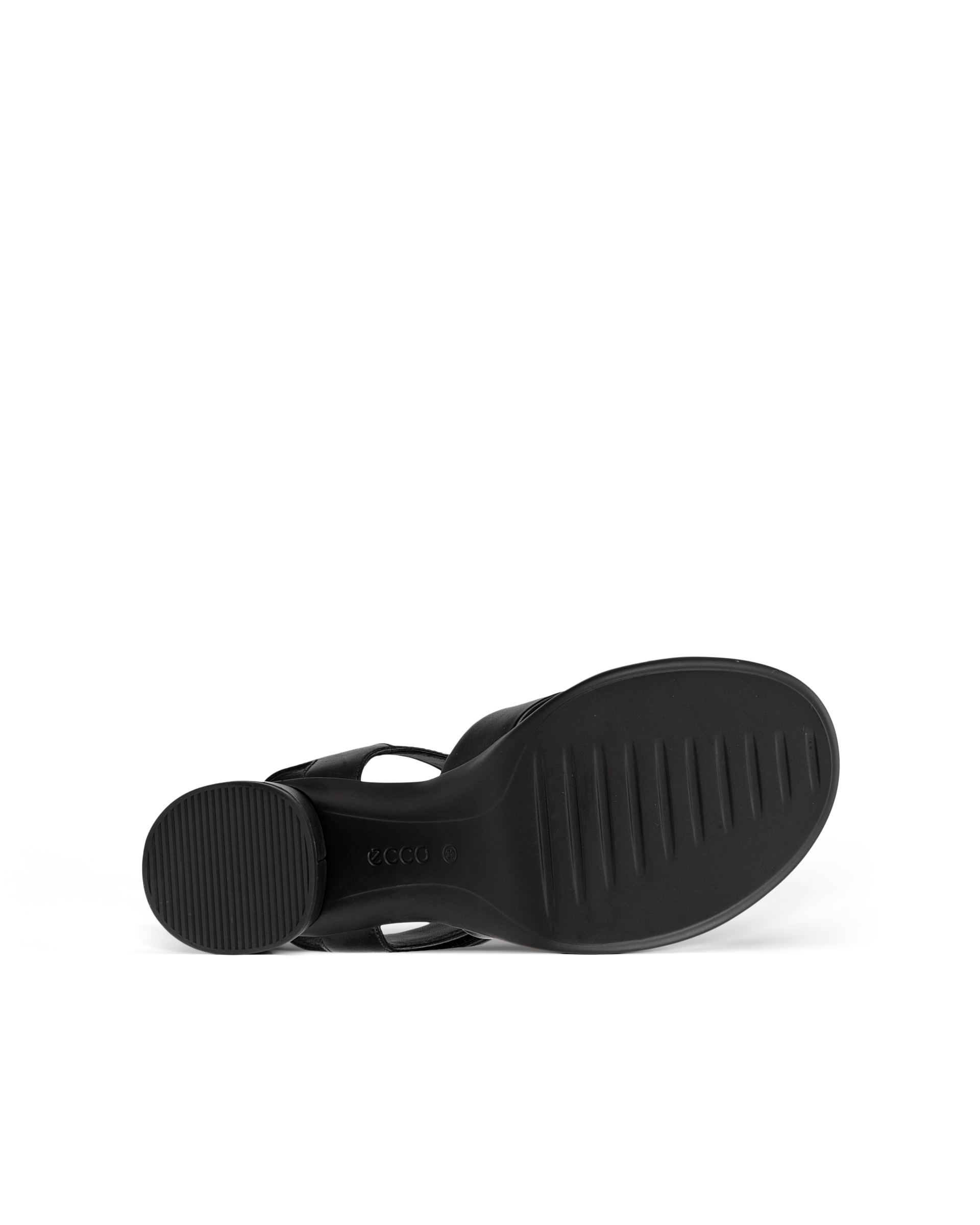 ECCO Sculpted LX 55 ウィメンズ レザーヒールサンダル - ブラック - Sole