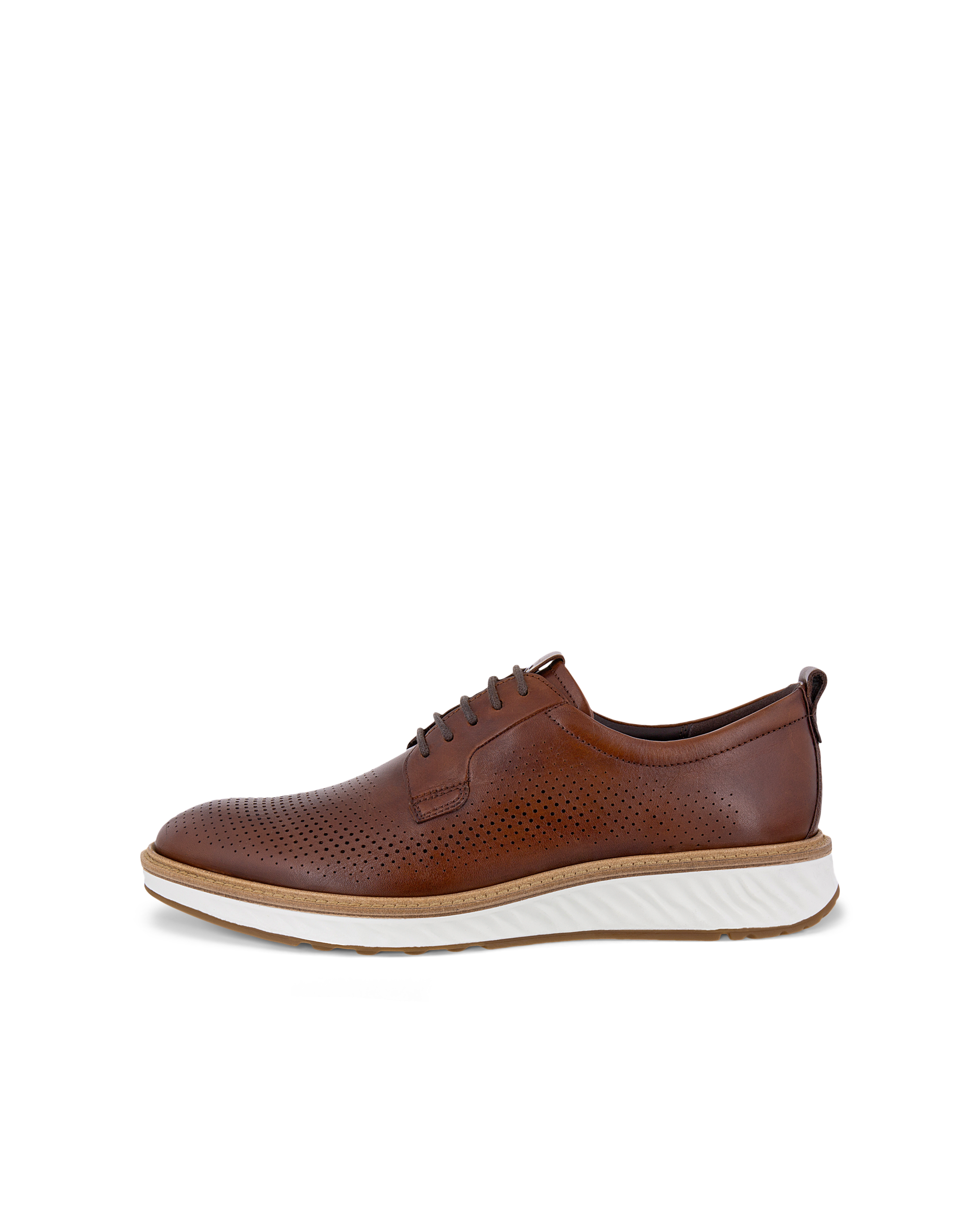 Men's ECCO® St.1 Hybrid Leather Derby Shoe | Brown