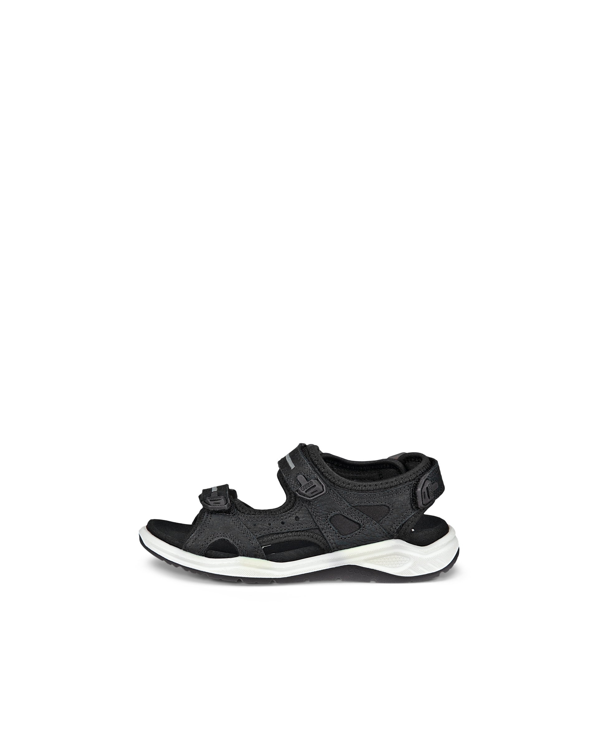 ECCO X-TRINSIC - Kids' Nubuck Walking Sandal - Black - 36