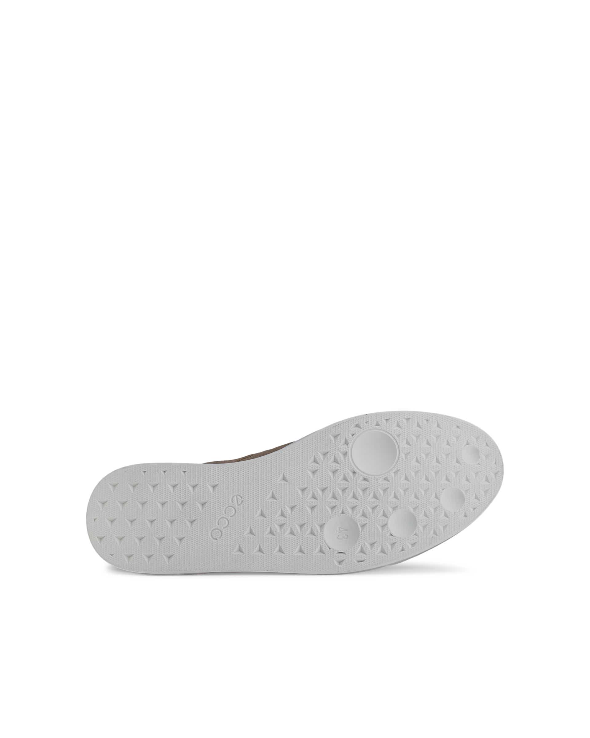 ECCO® STREET LITE baskets en daim pour homme - Marron - Sole