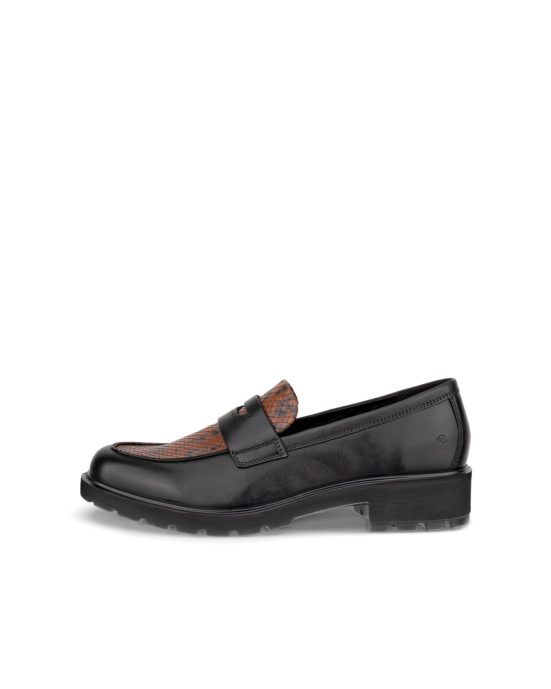 ECCO ブラック ローファー スリッポン ECCO ブラック ローファー スリッポン