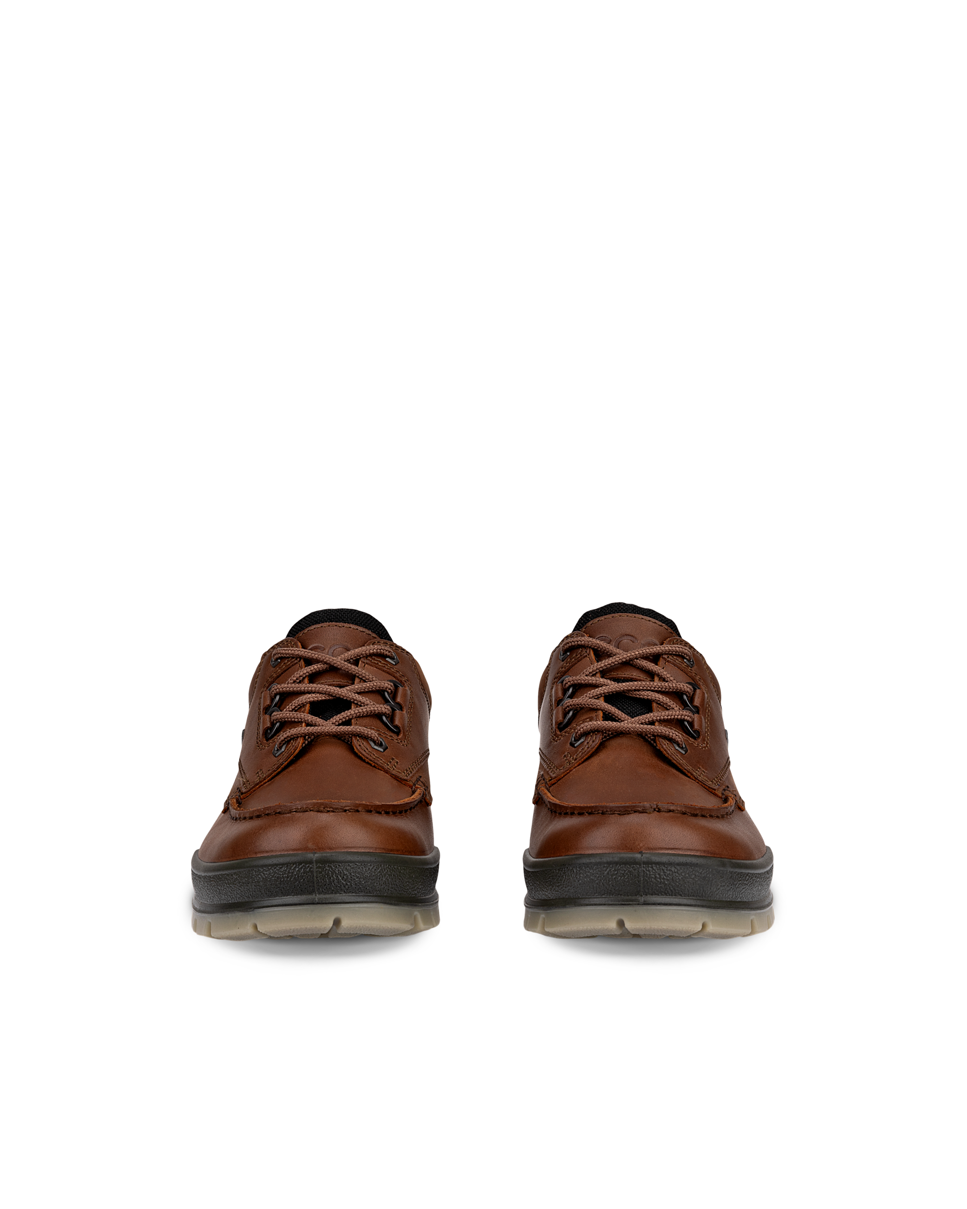 ECCO® Track 25 baskets de plein air en cuir Gore-Tex pour homme - Brun - Front pair