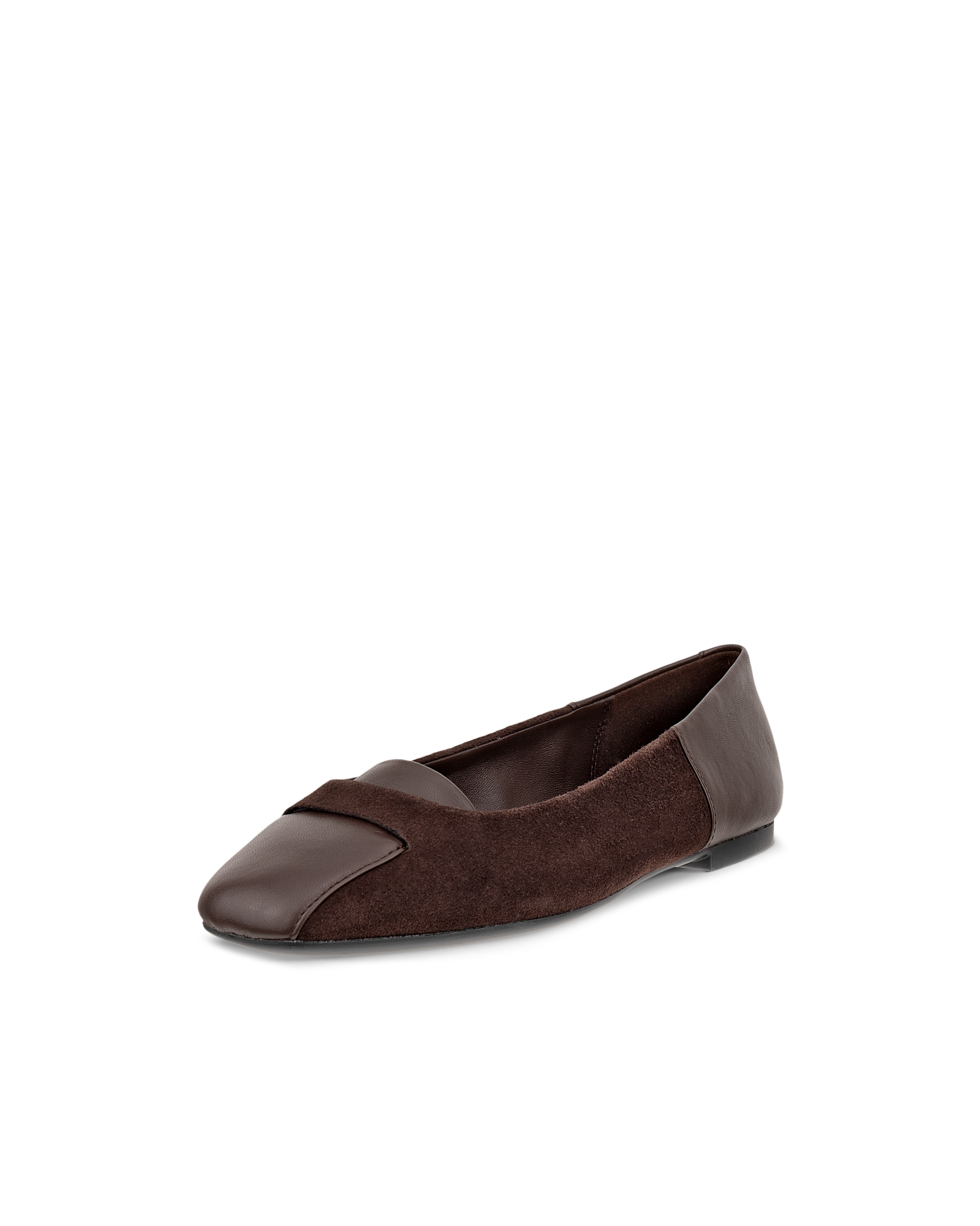 Women's ECCO® Margot Suede Ballerina Flat