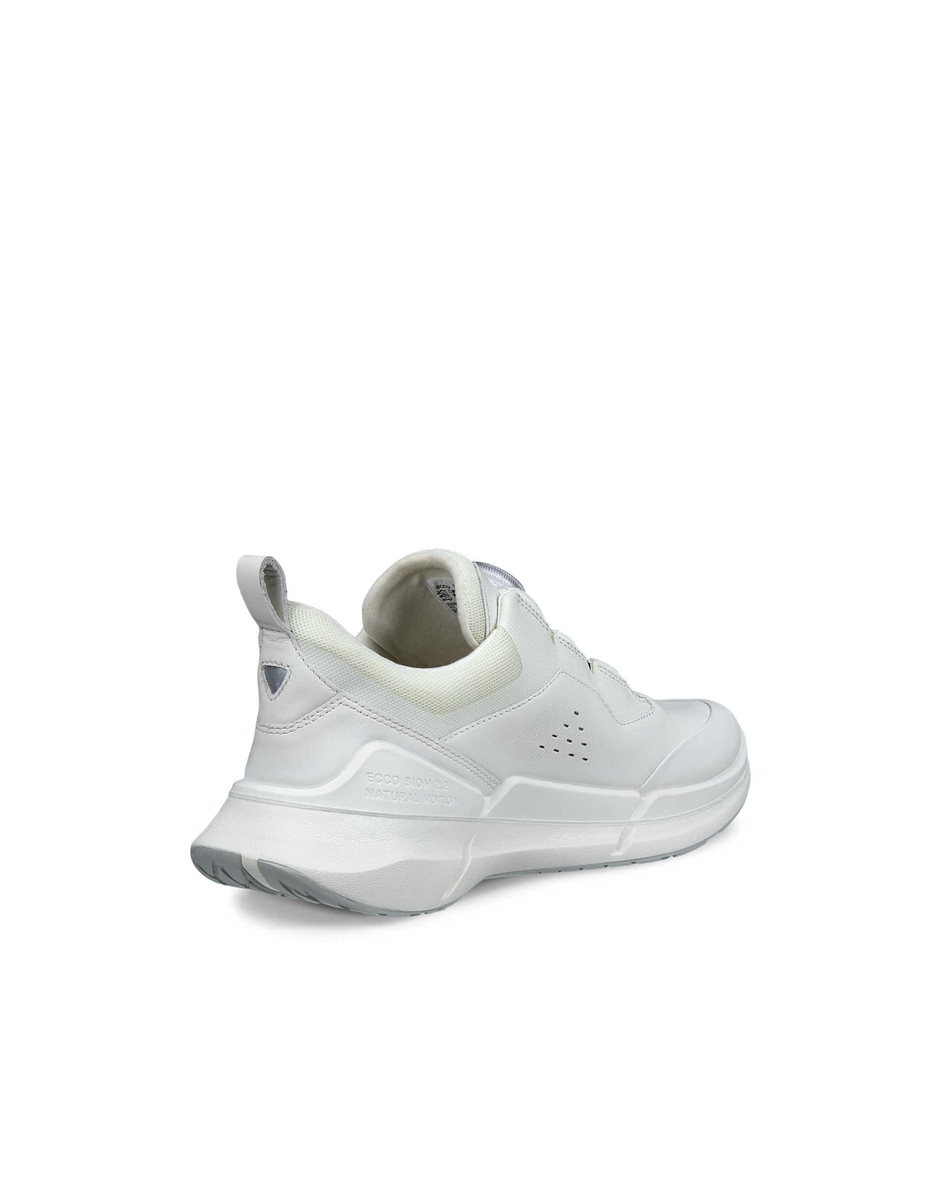 ECCO® BIOM 2.2 baskets en cuir pour femme - Blanc - Back