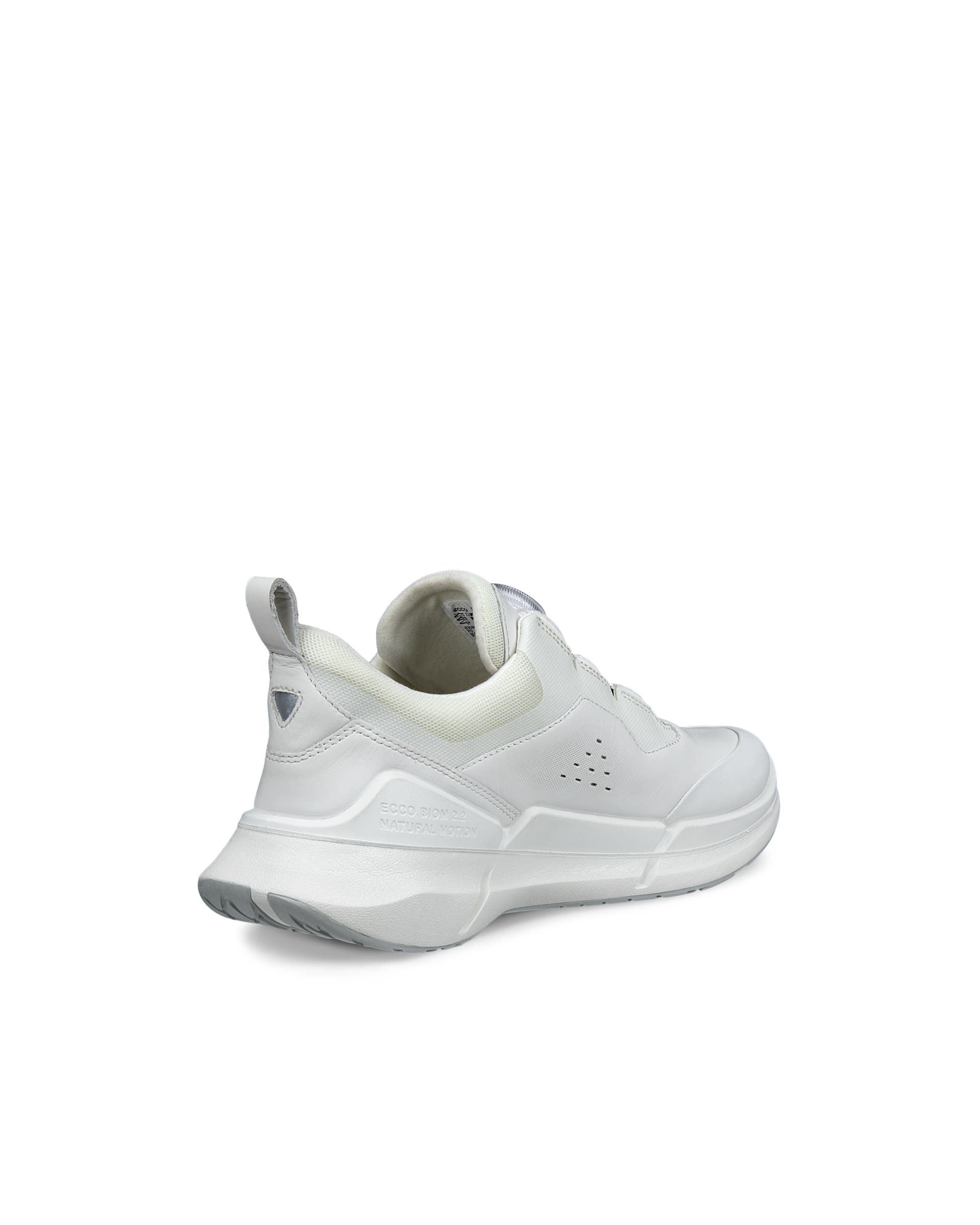 ECCO® BIOM 2.2 baskets en cuir pour femme - Blanc - Back