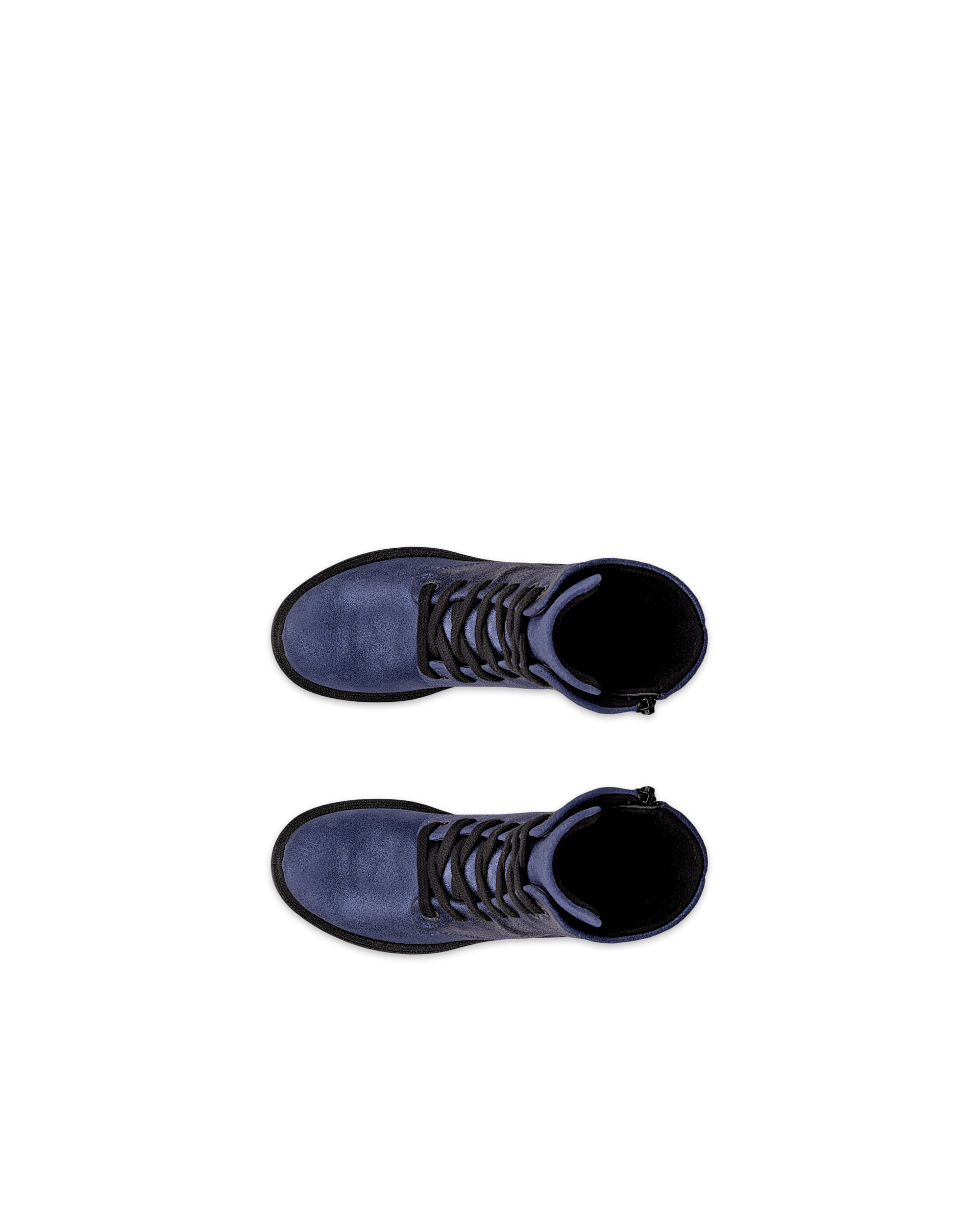 ECCO® GRAINER kinderen suède waterdichte veterboots - Paars - Top left pair