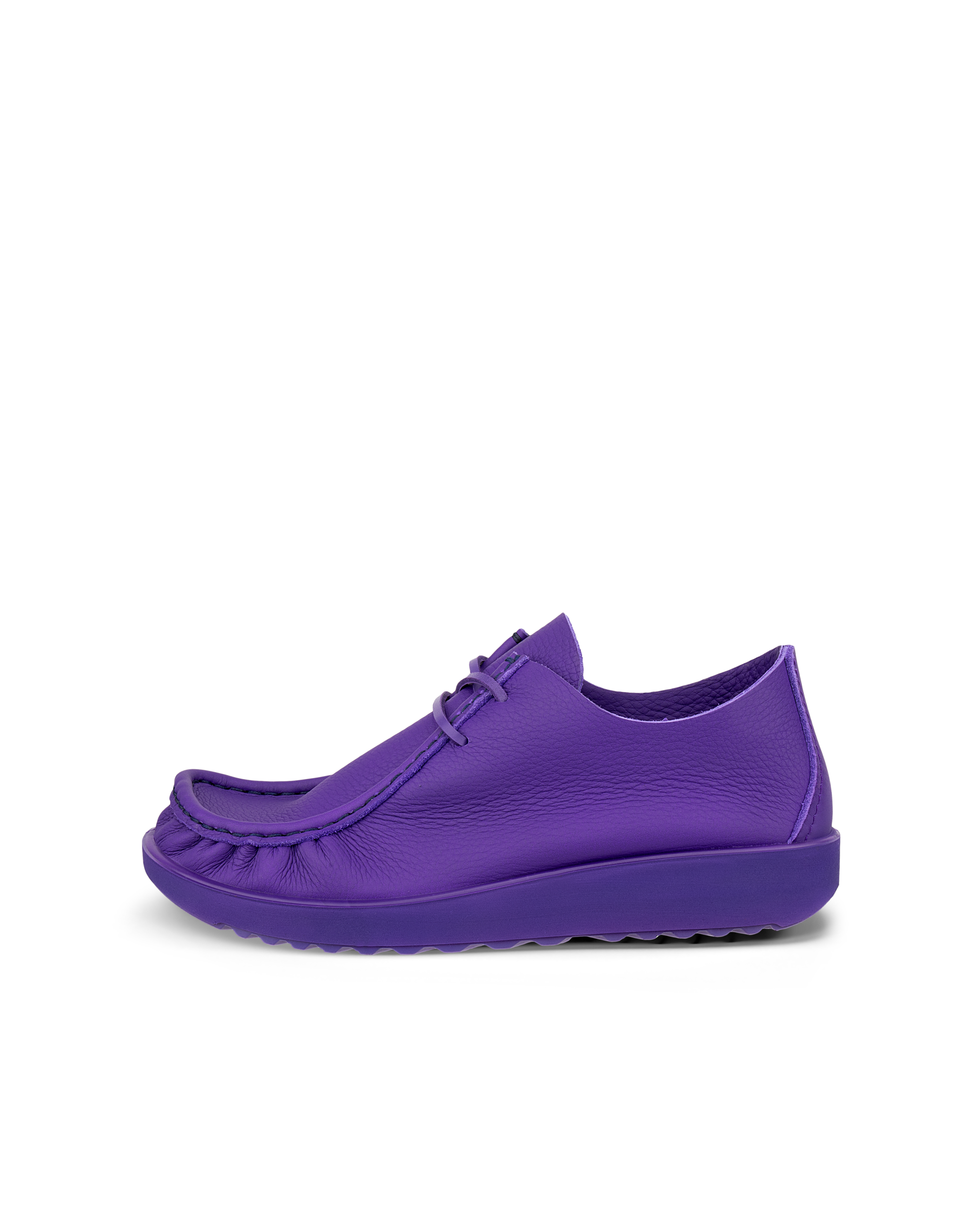 ECCO® JOKE Herren Lederschnürschuh - Lila - Outside