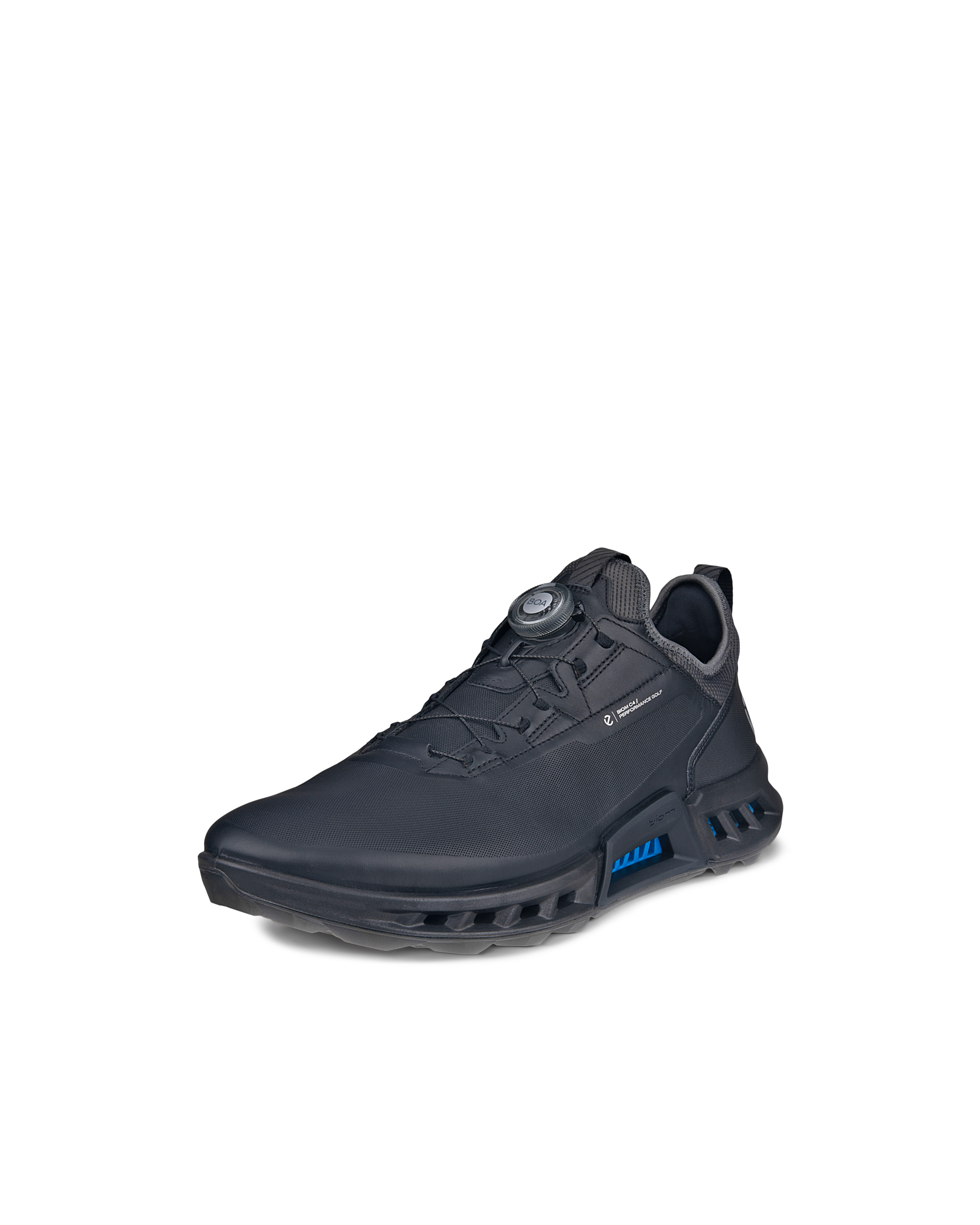 Men's ECCO® Golf Biom C4 Leather Gore-Tex Golf Shoe - Black - Main