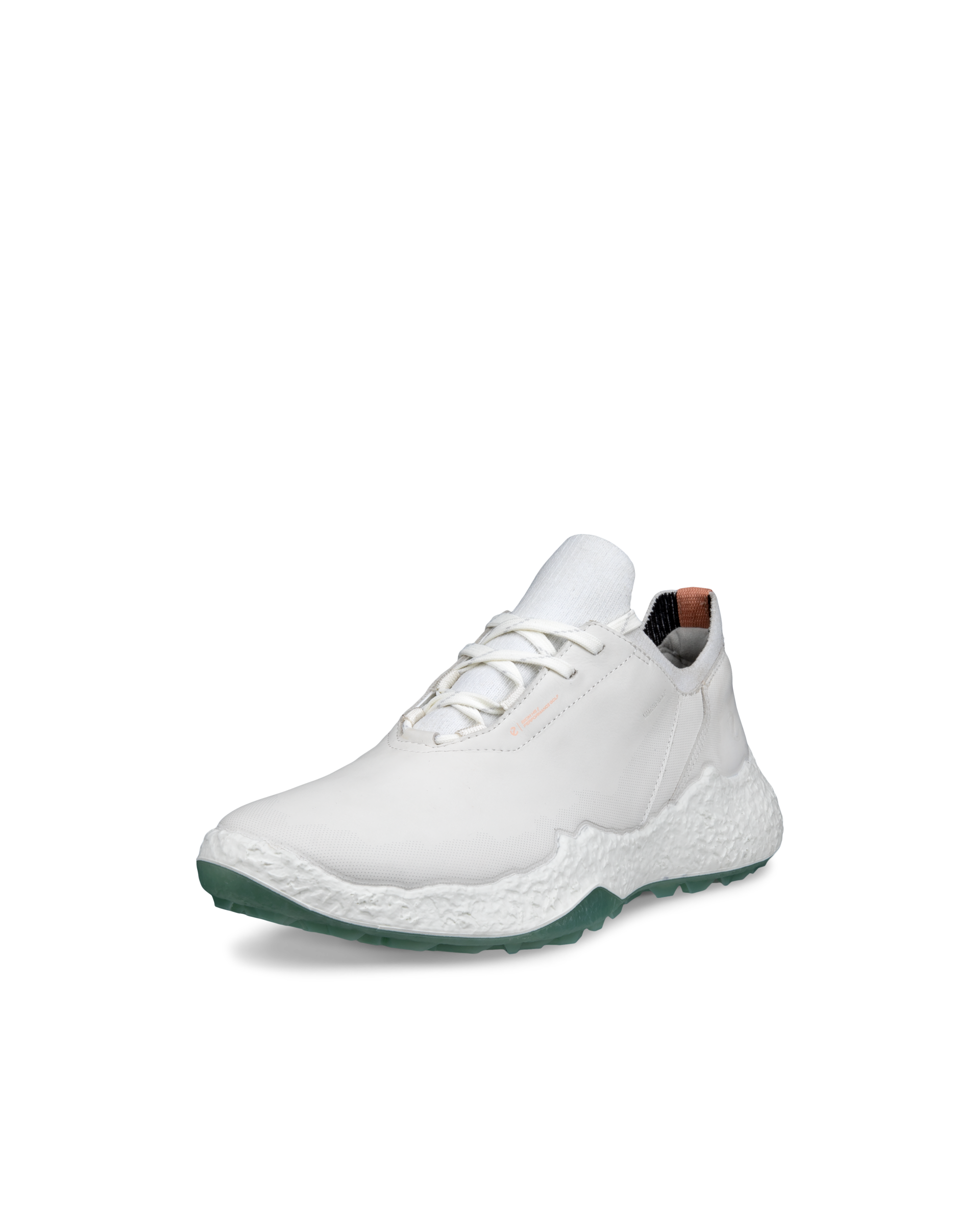 Chaussure de golf imperméable en cuir ECCO® Golf Biom H5 pour femmes - Blanc - Main