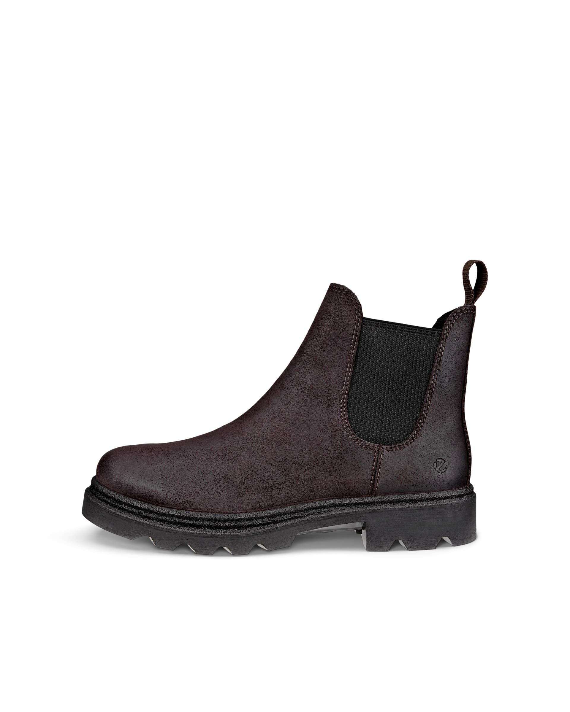 ECCO® Grainer Chelseaboots skinn dam - Brun - Outside