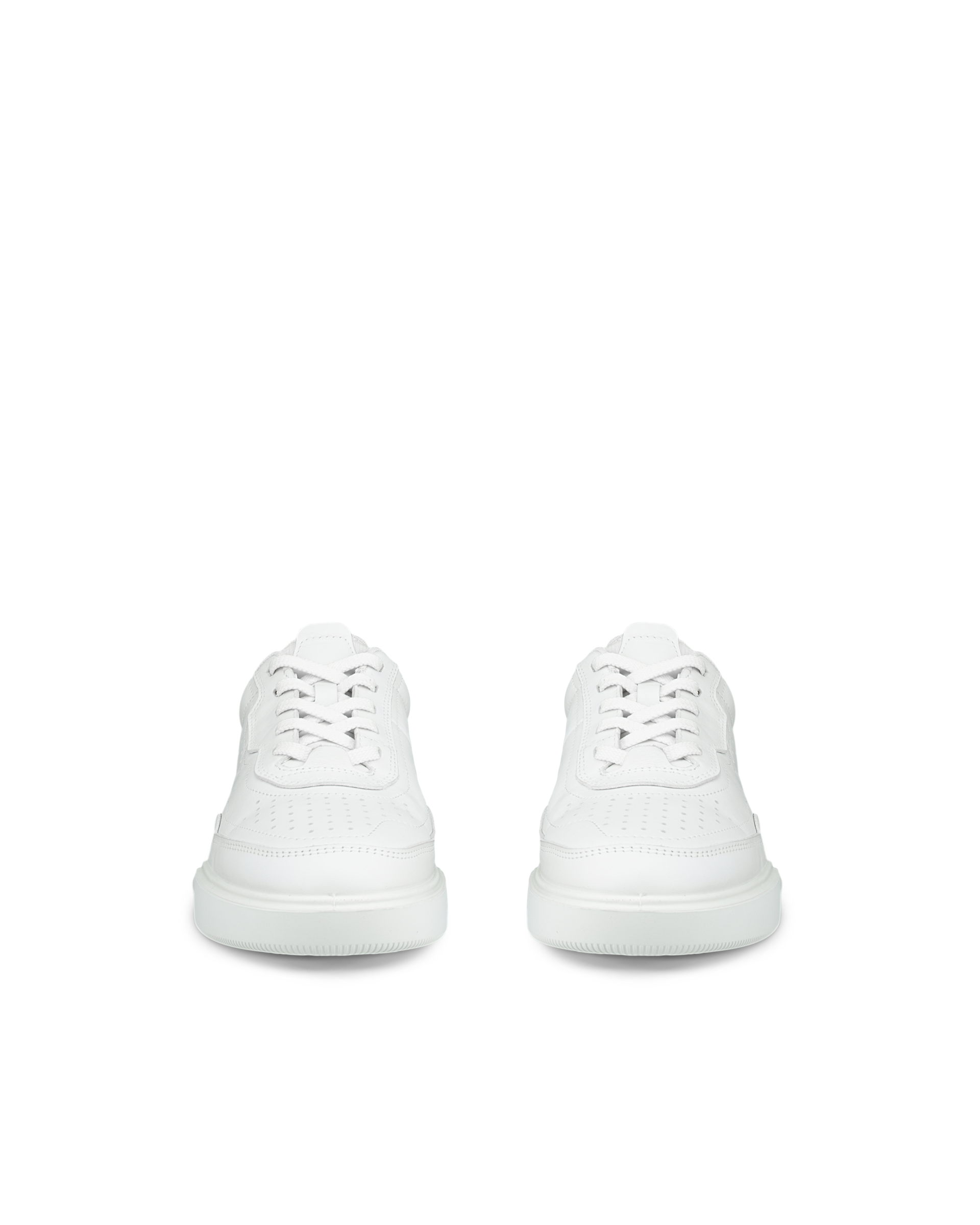 ECCO® Street Court Skinnsneaker dam - Vit - Front pair