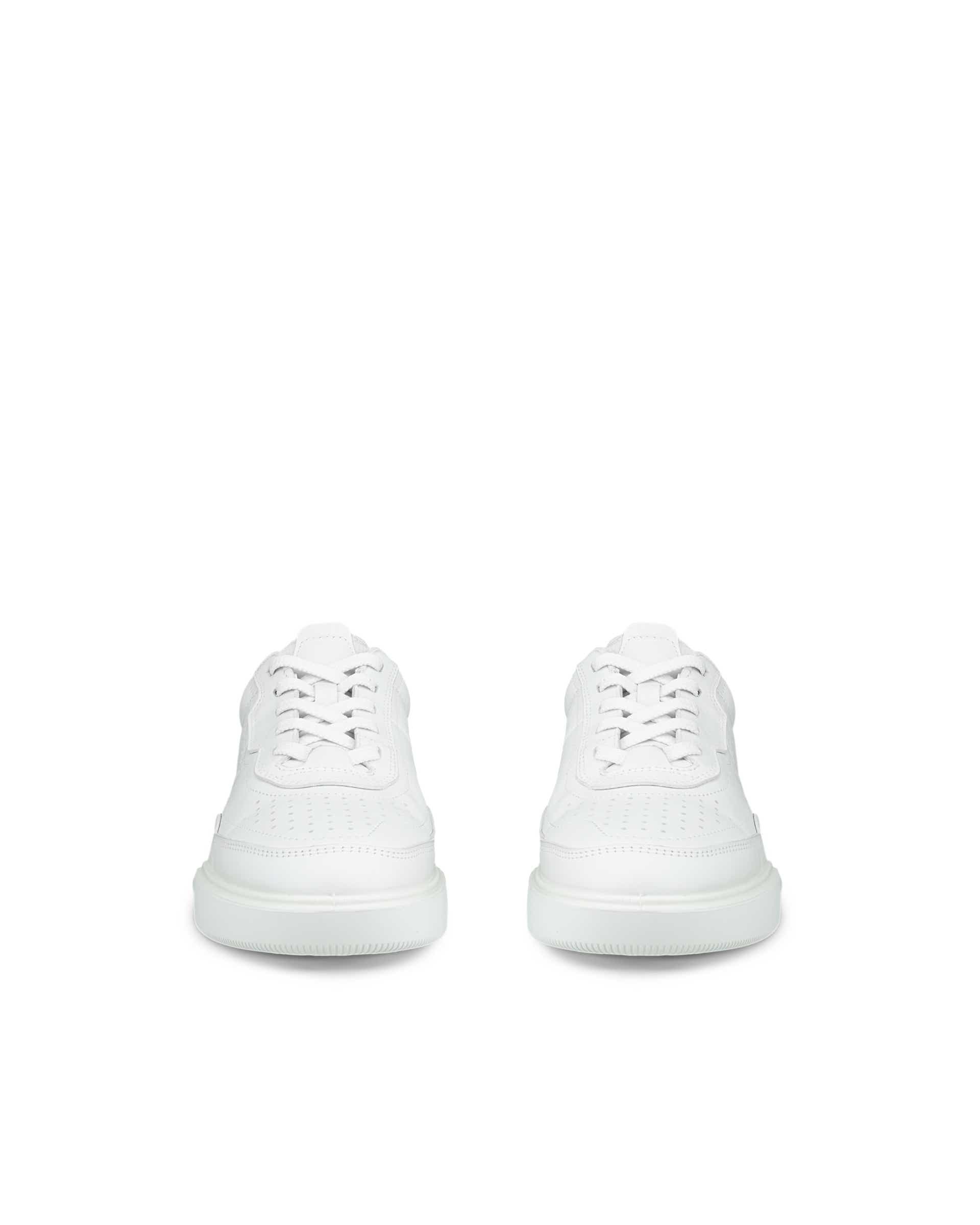 Ténis couro mulher ECCO® Street Court - Branco - Front pair