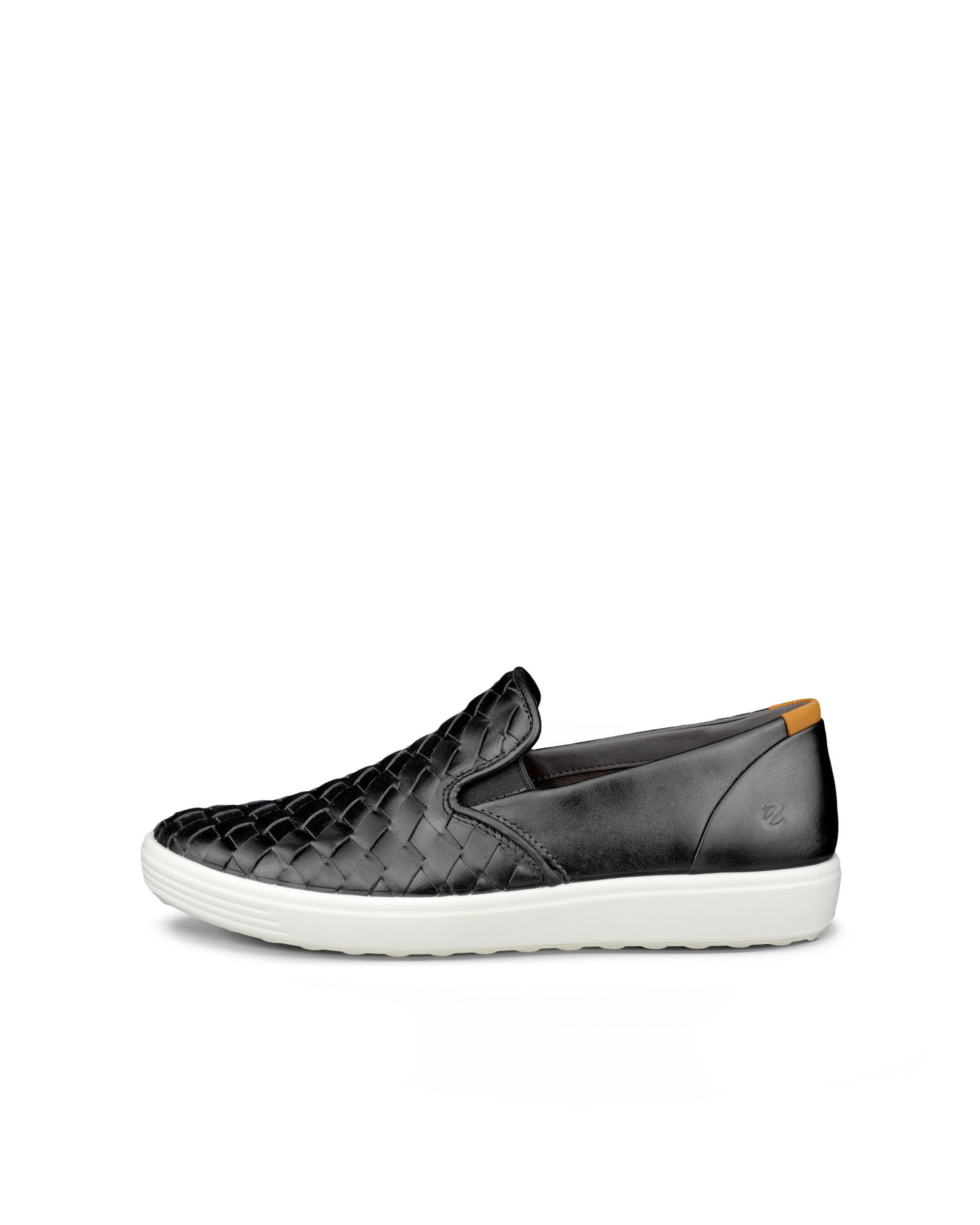Women's ECCO® Soft 7 Woven Leather Slip-On | Metallics Women's ECCO® Soft 7 Woven Leather Slip-On | Metallics
