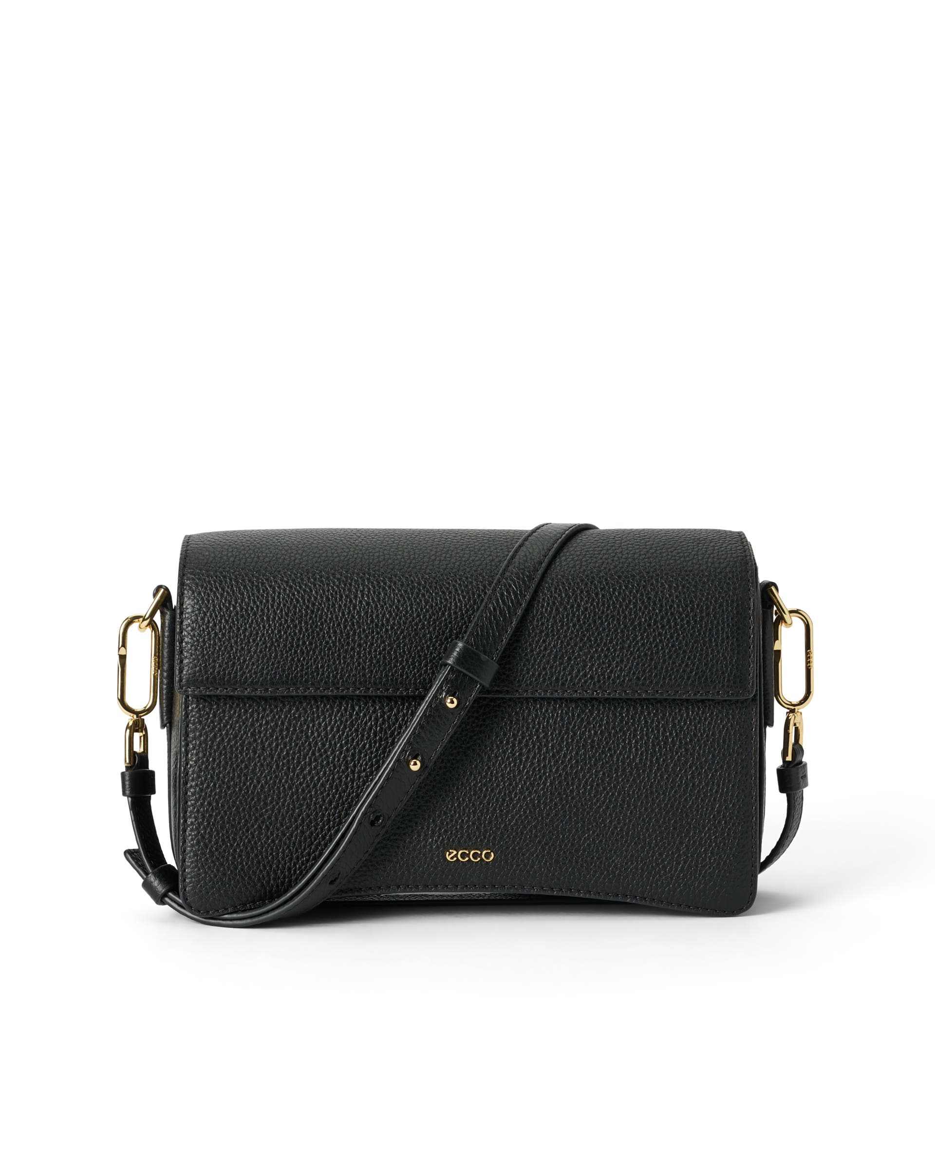 Mala tiracolo couro ECCO® Pinch Bag - Preto - Main