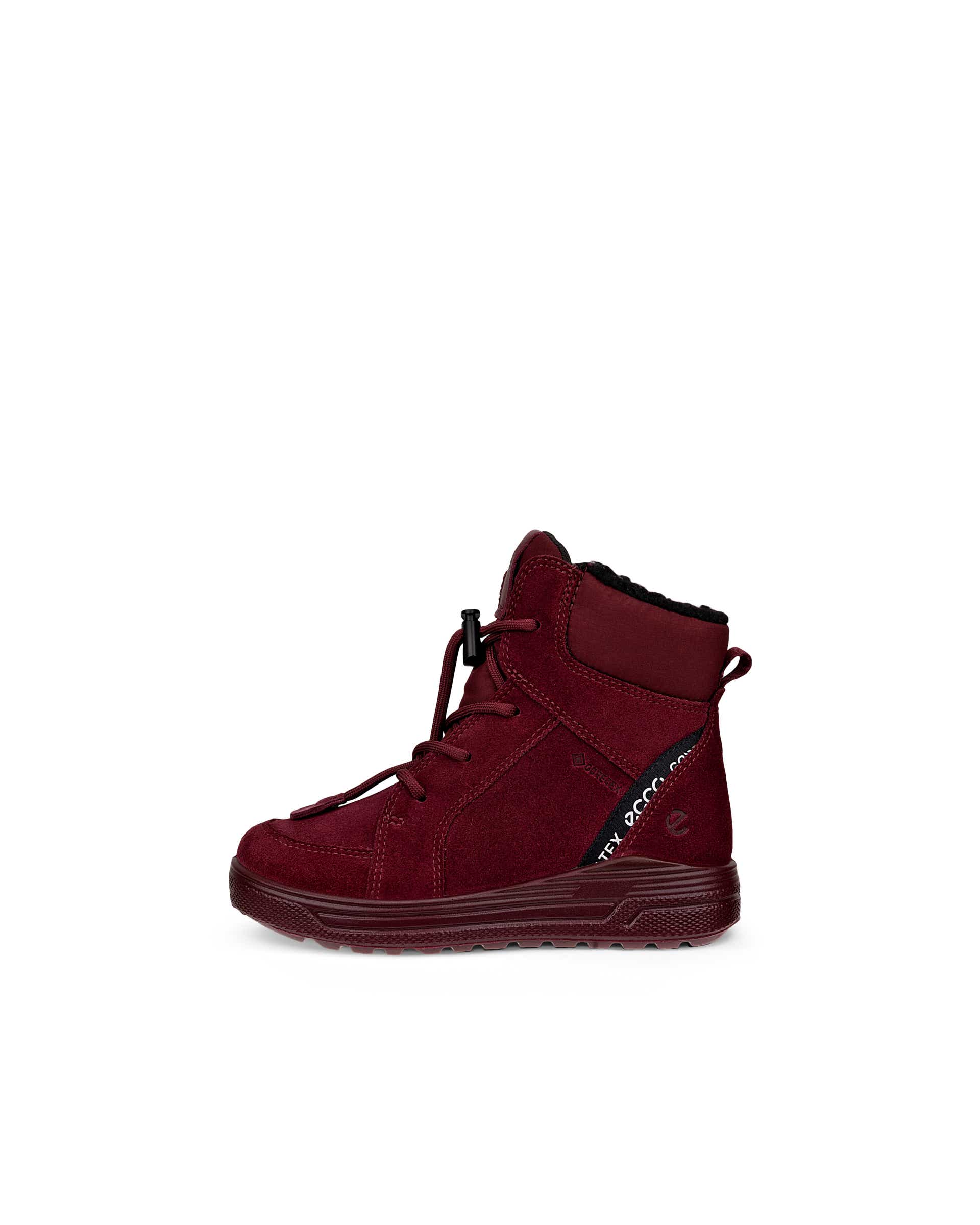 Kids' ECCO® URBAN SNOWBOARDER Suede Gore-Tex Winter Boot Red