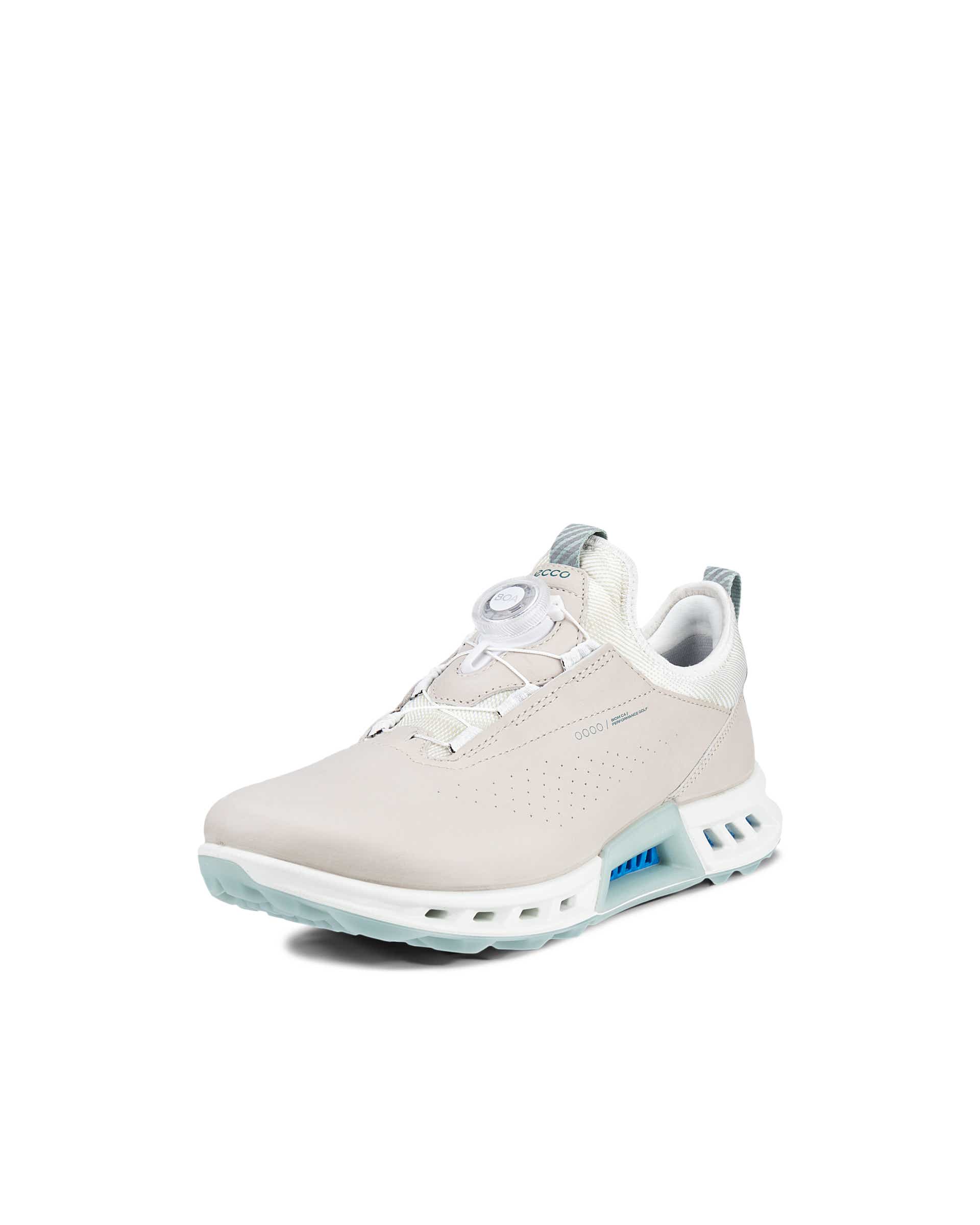 ECCO Golf BIOM C4 BOA ウィメンズ レザーGore-Texゴルフシューズ - グレー - Main