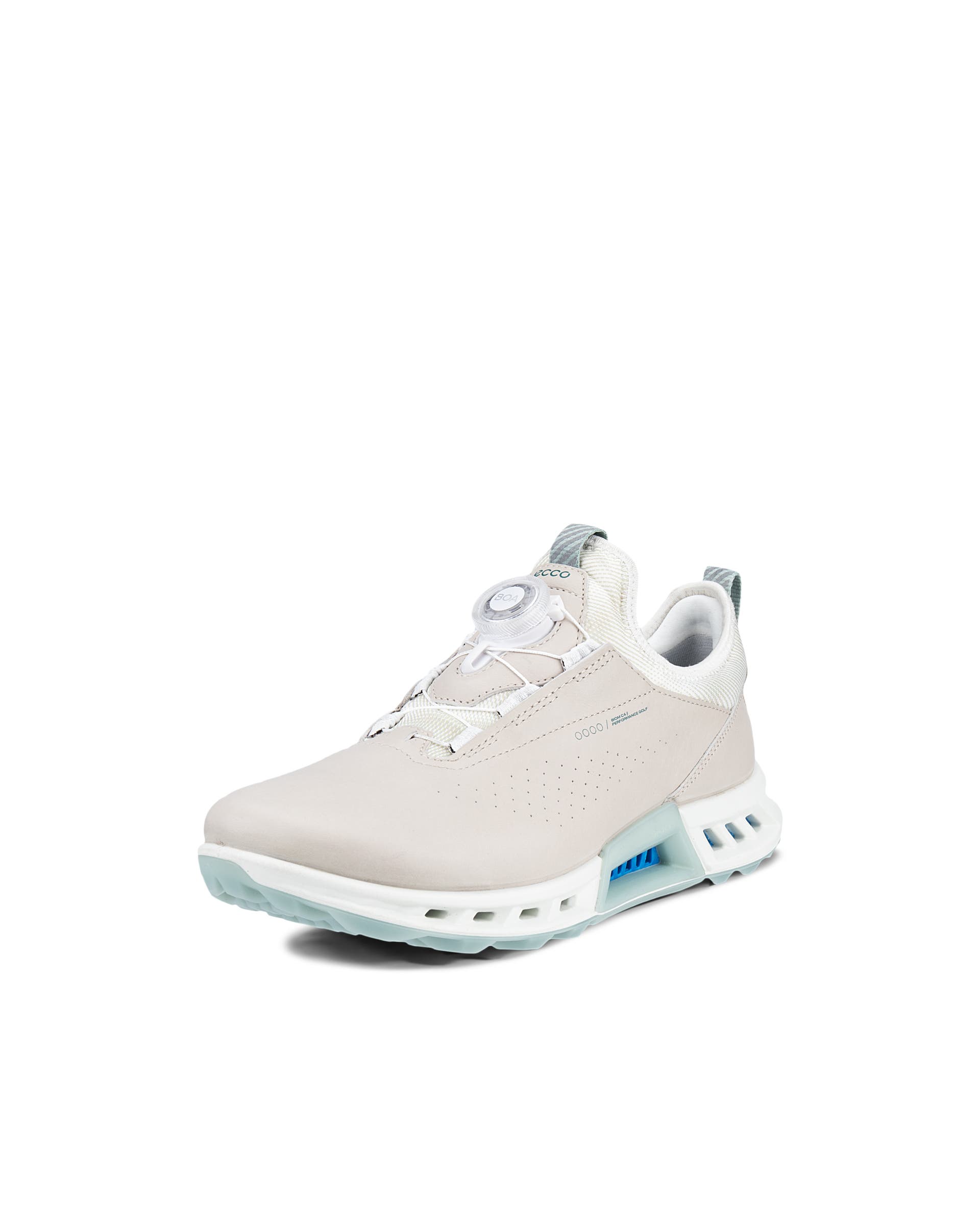 ECCO Golf BIOM C4 BOA ウィメンズ レザーGore-Texゴルフシューズ - グレー - Main