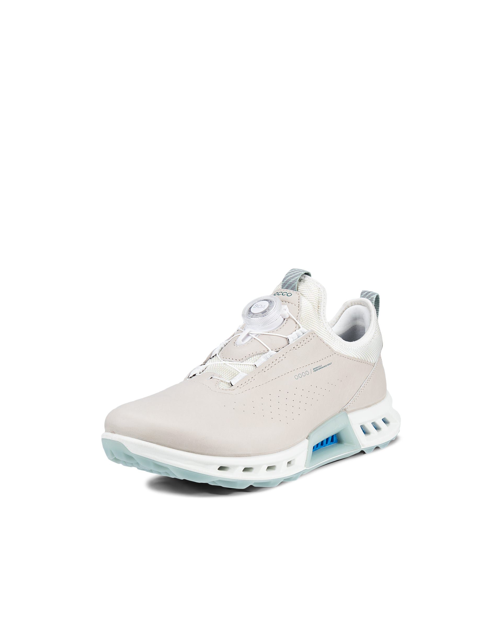 ECCO Golf BIOM C4 BOA ウィメンズ レザーGore-Texゴルフシューズ - グレー - Main