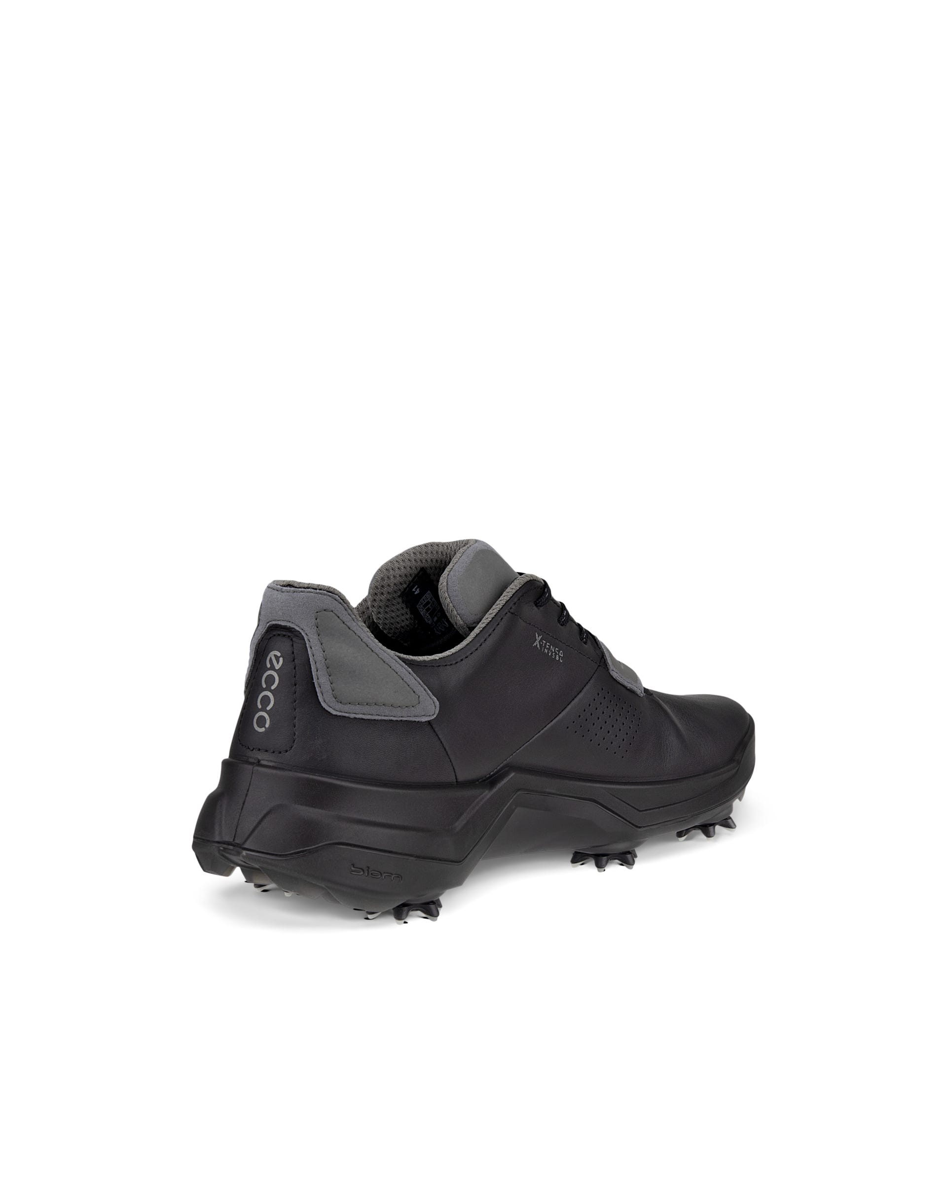 ECCO Golf BIOM G5 メンズ レザーGore-Texゴルフスパイク - ブラック - Back
