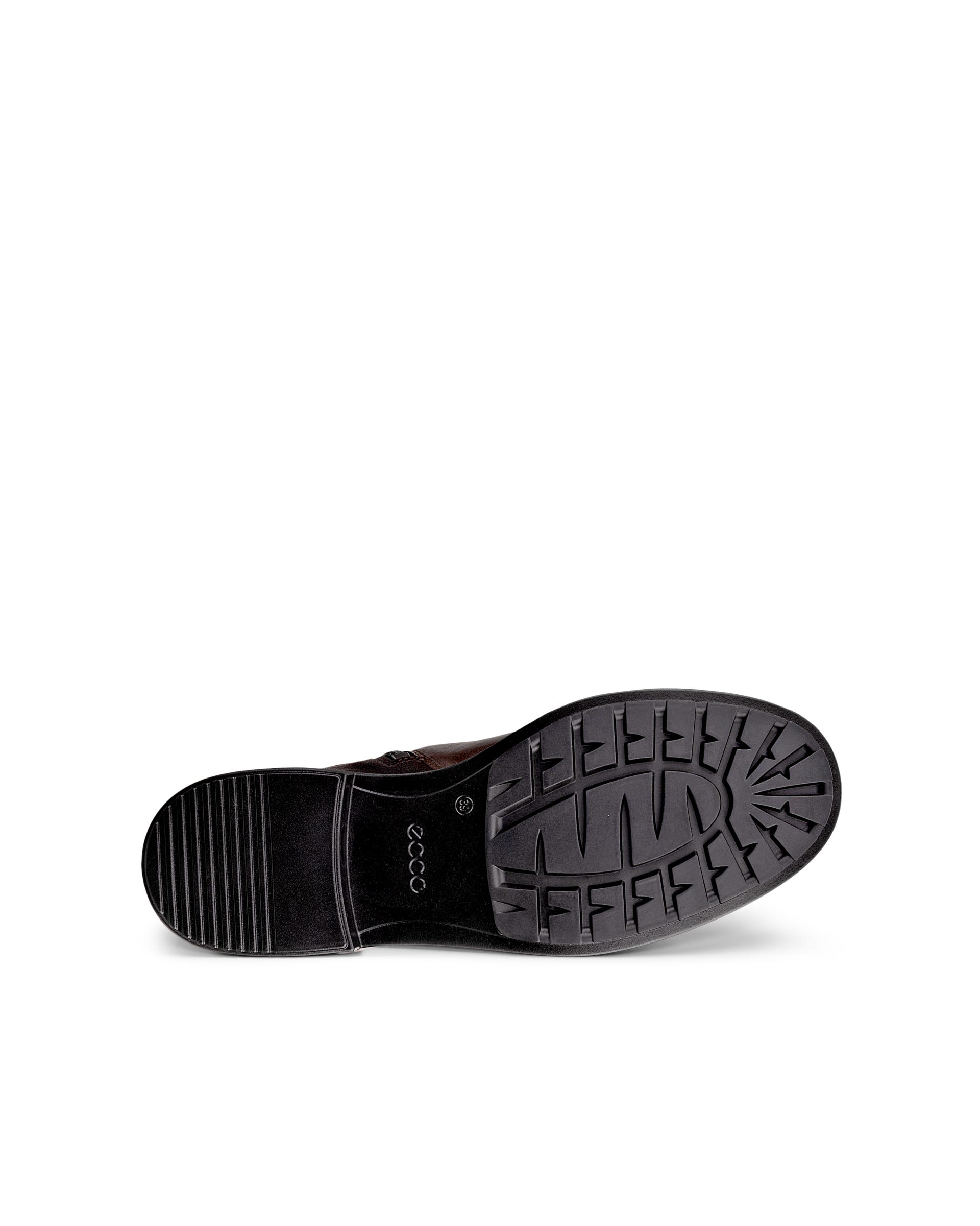 Women's ECCO® METROPOLE AMSTERDAM Leather High-Cut Boot - Brown - Sole