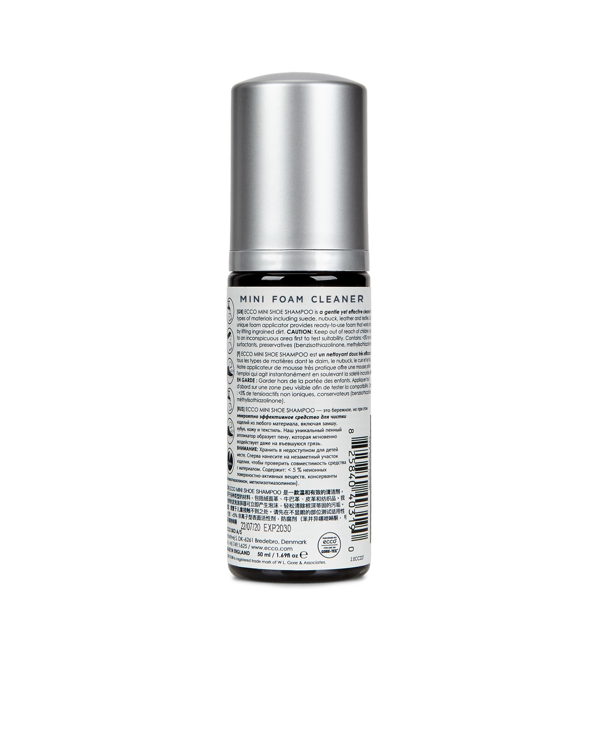 ECCO Mini Foam Cleaner 50 Ml - White - Back