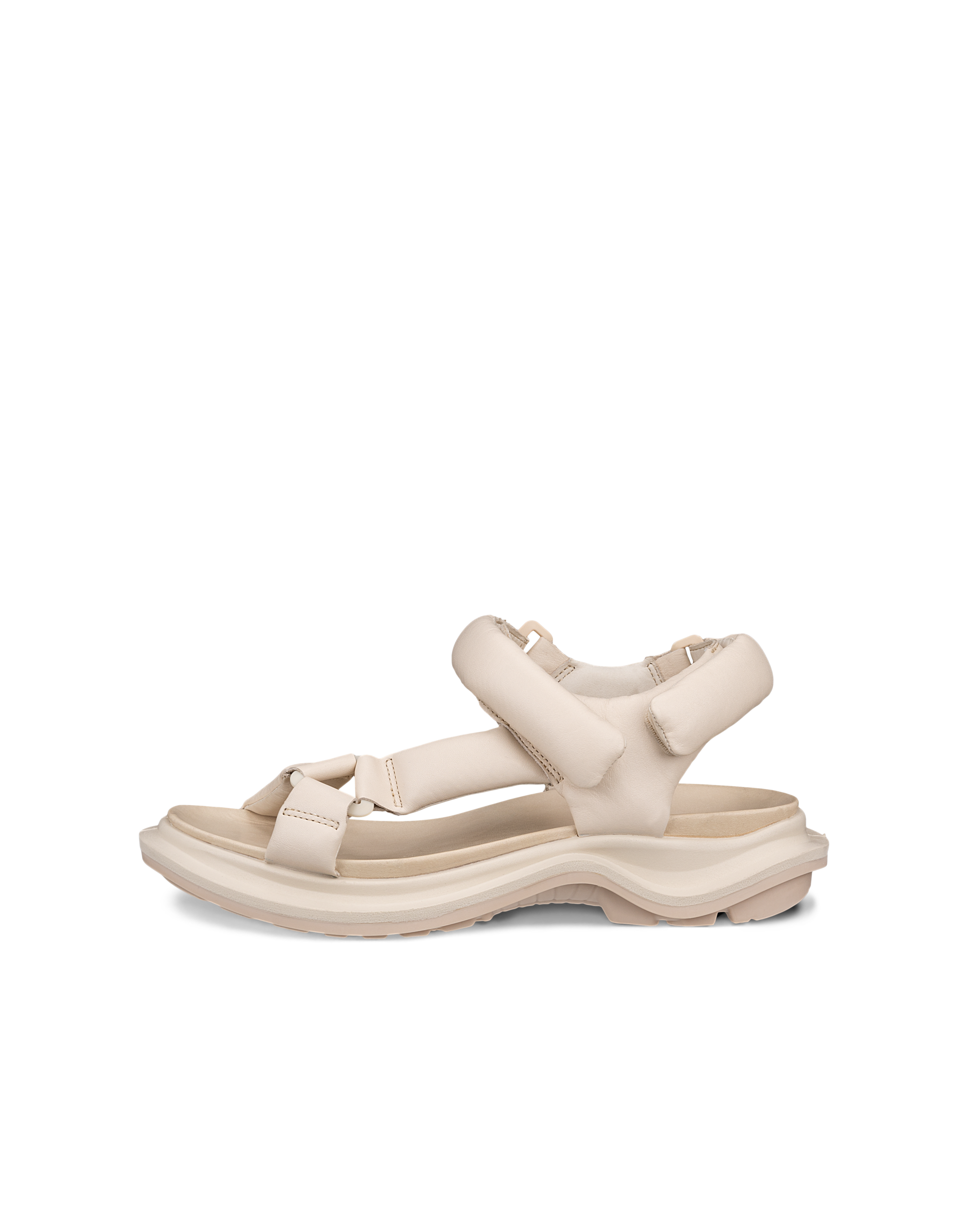 ECCO Offroad ウィメンズ レザーウォーキングサンダル | ベージュ